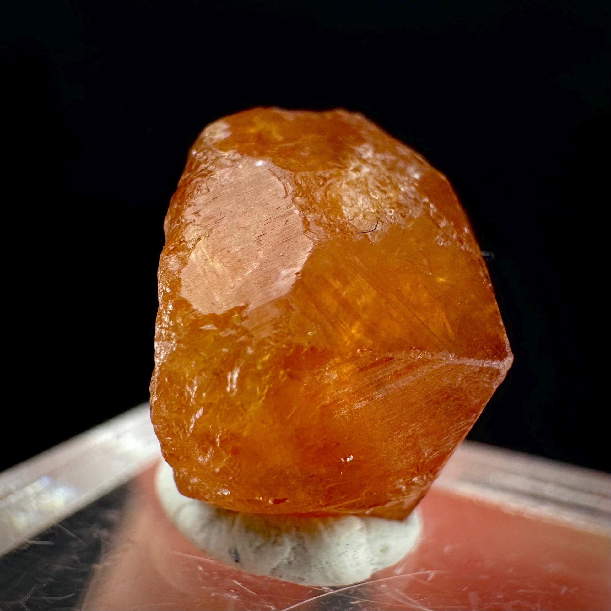 Hessonite Garnet | Orange Crystal, Mineral Specimen from Pakistan