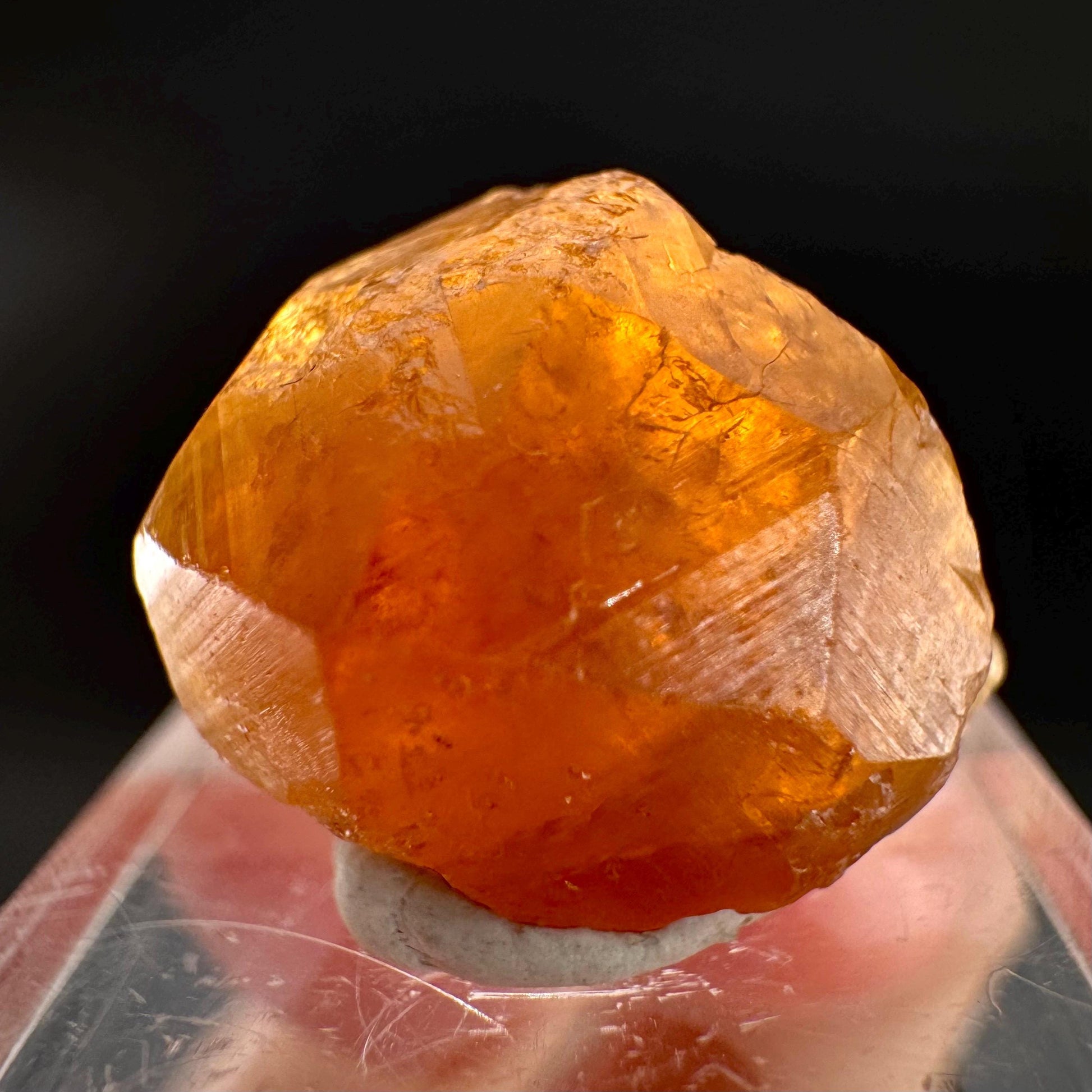 Hessonite Garnet | Orange Crystal, Mineral Specimen from Pakistan