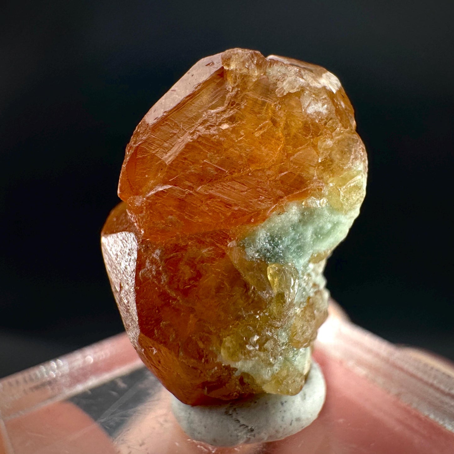 Hessonite Garnet | Orange Crystal, Mineral Specimen from Pakistan