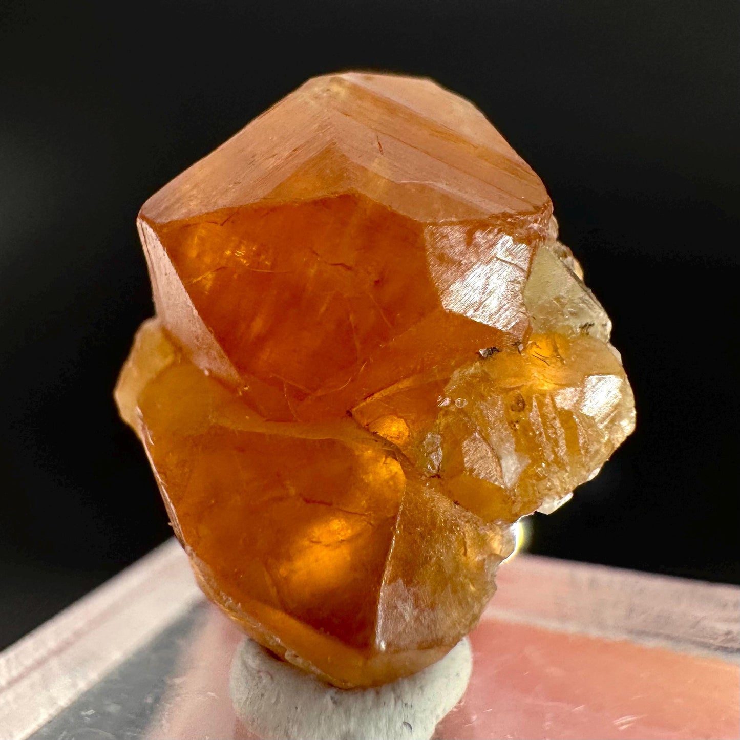 Hessonite Garnet | Orange Crystal, Mineral Specimen from Pakistan