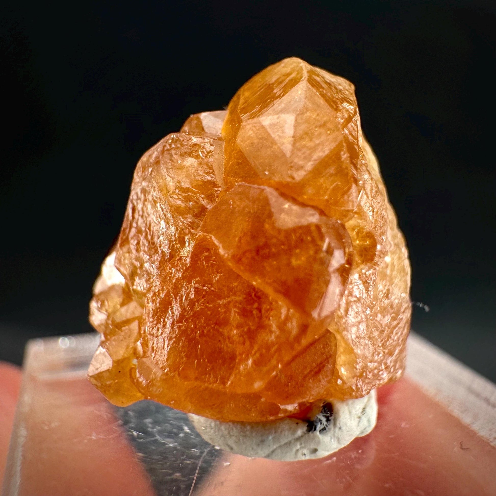 Hessonite Garnet | Orange Crystal, Mineral Specimen from Pakistan