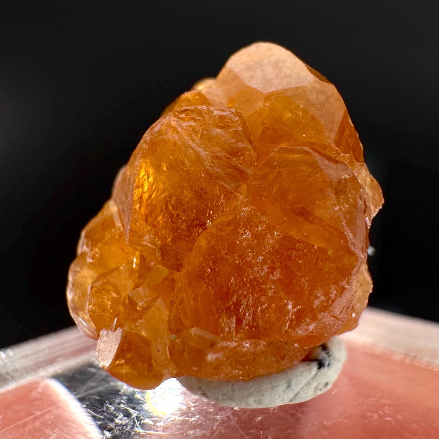 Hessonite Garnet | Orange Crystal, Mineral Specimen from Pakistan