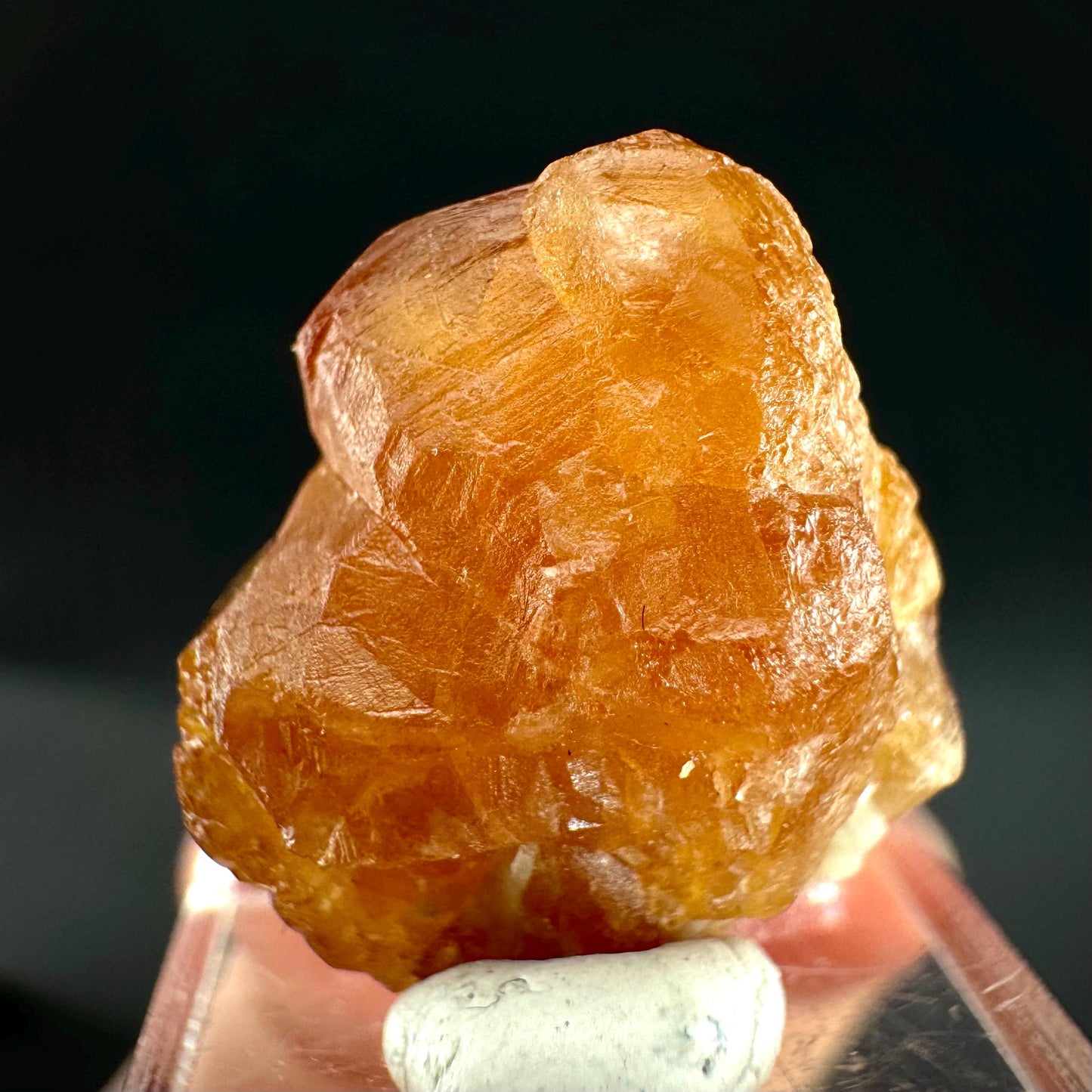 Hessonite Garnet | Orange Crystal, Mineral Specimen from Pakistan