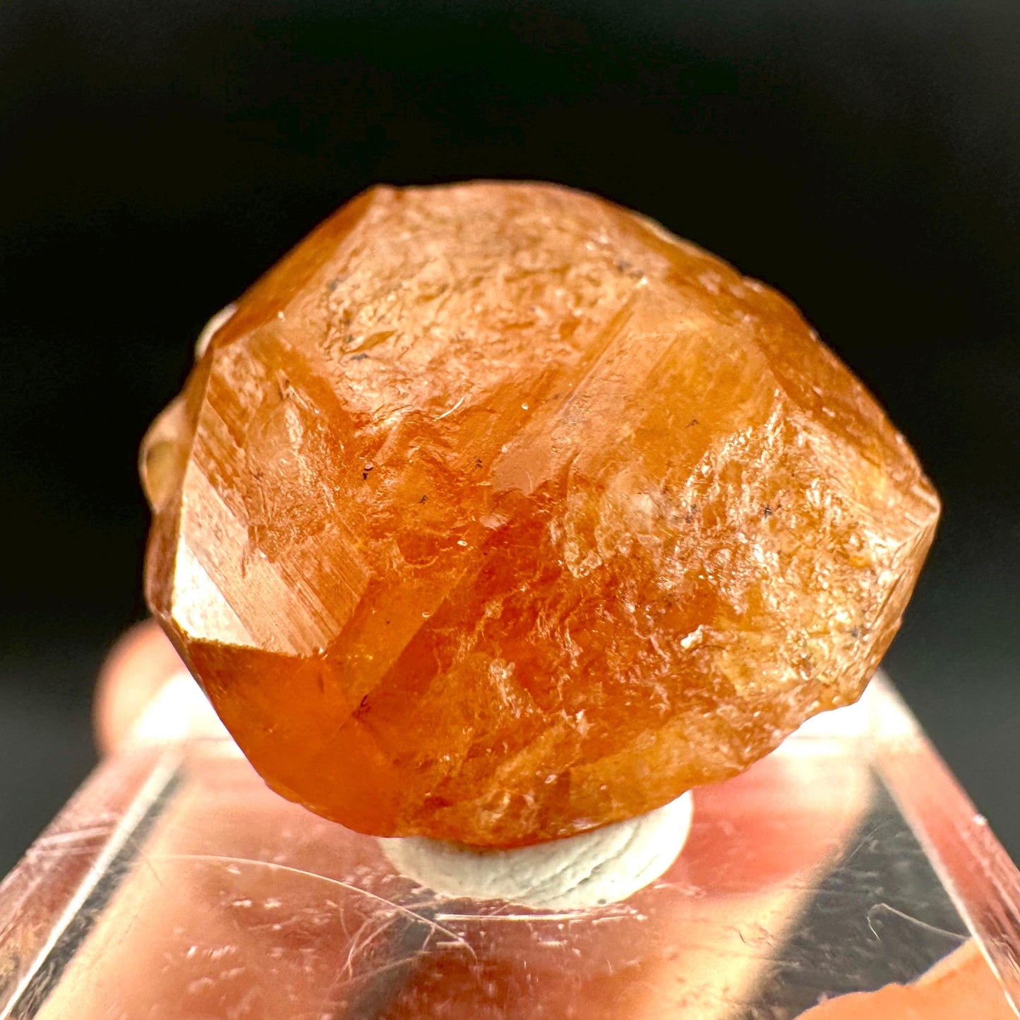 Hessonite Garnet | Orange Crystal, Mineral Specimen from Pakistan