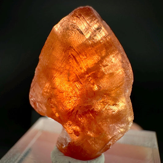 Hessonite Garnet | Orange Crystal, Mineral Specimen from Pakistan