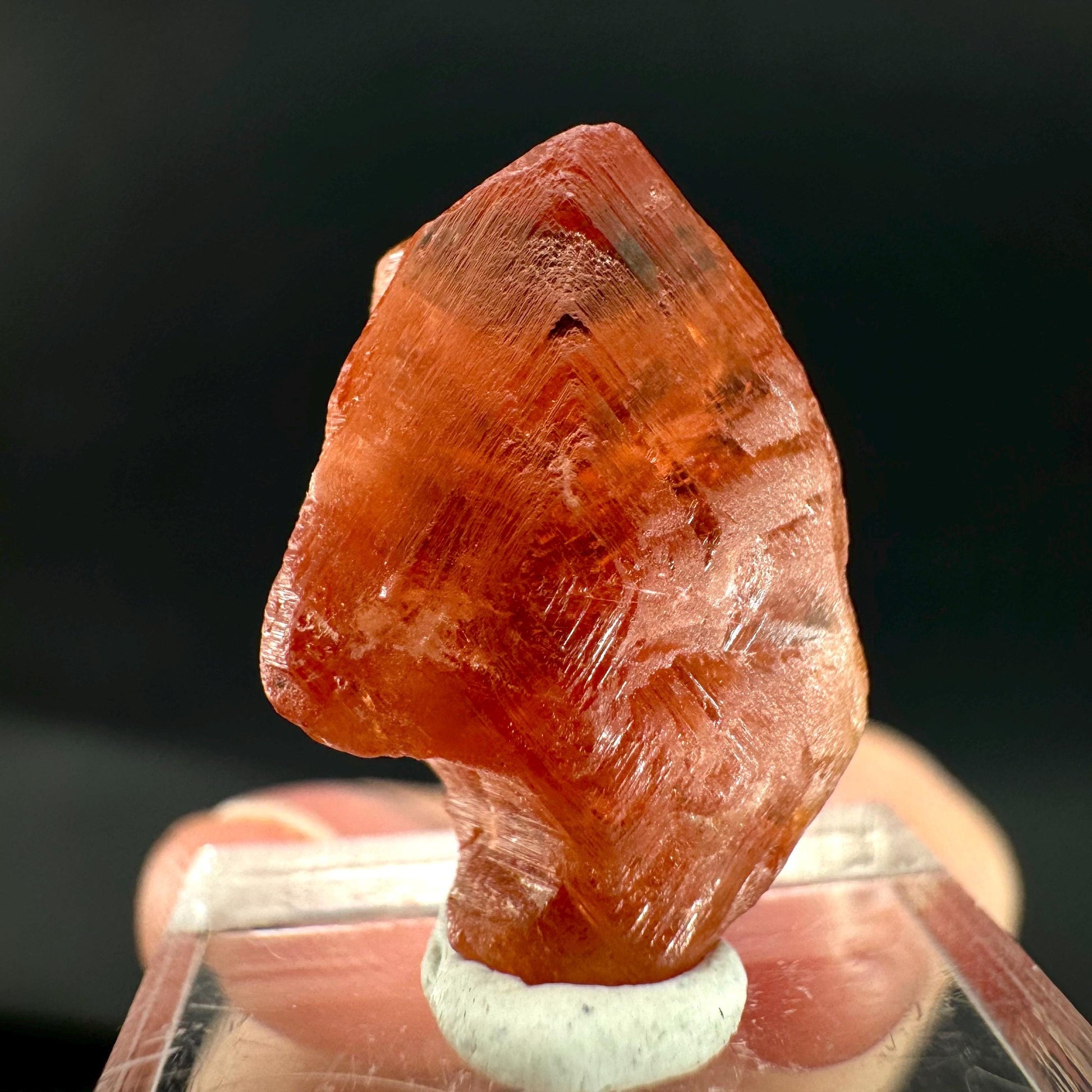 Hessonite Garnet | Orange Crystal, Mineral Specimen from Pakistan