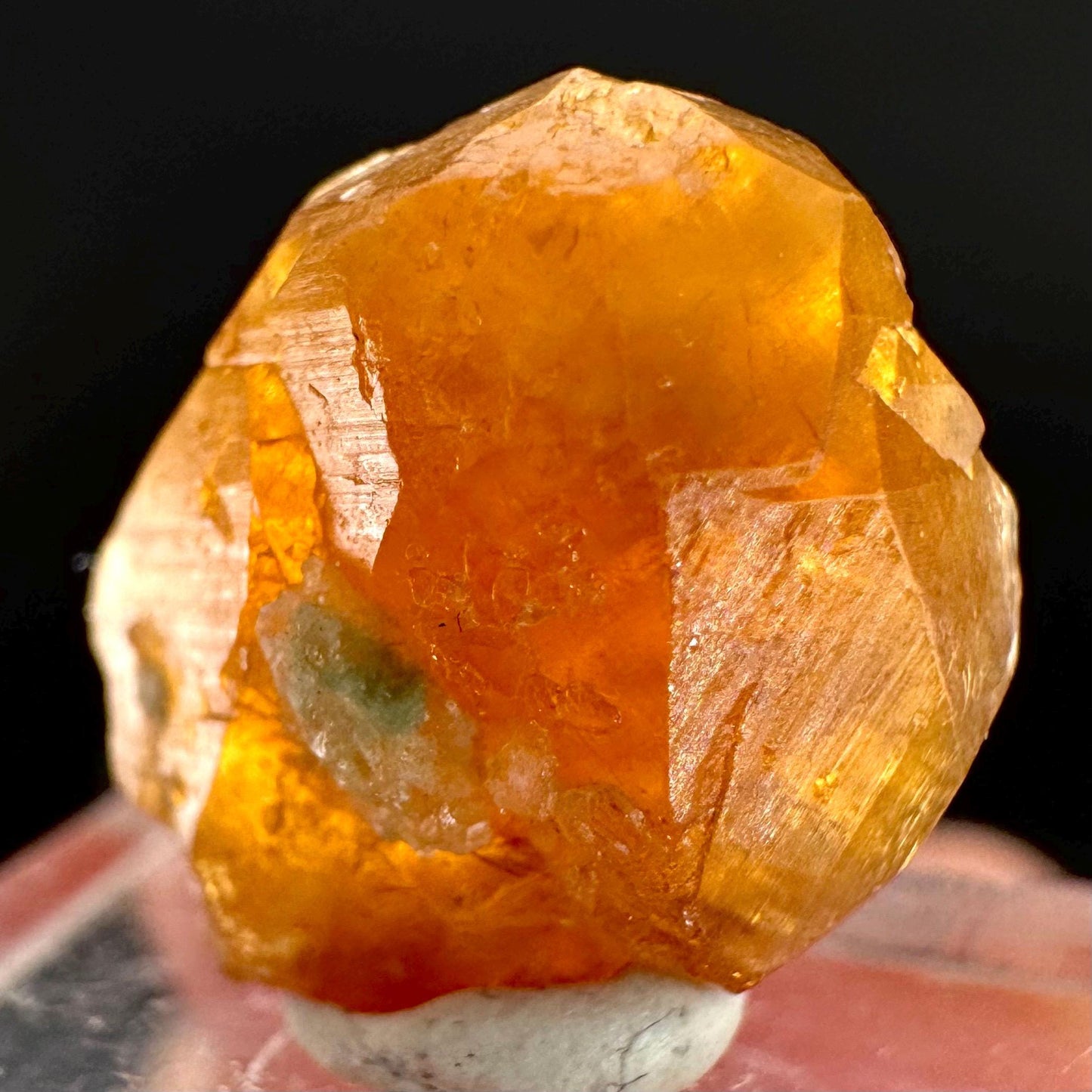 Hessonite Garnet | Orange Crystal, Mineral Specimen from Pakistan