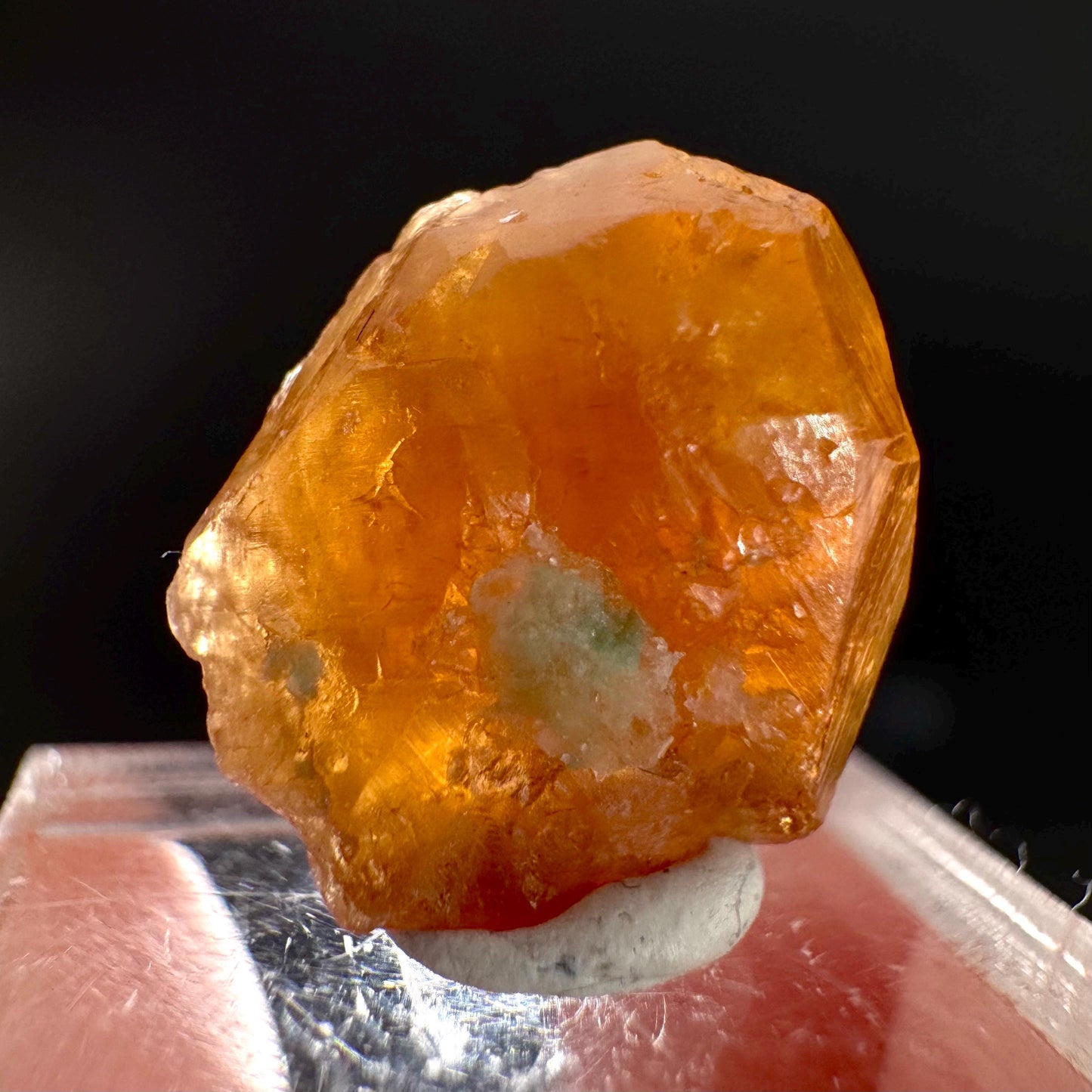 Hessonite Garnet | Orange Crystal, Mineral Specimen from Pakistan