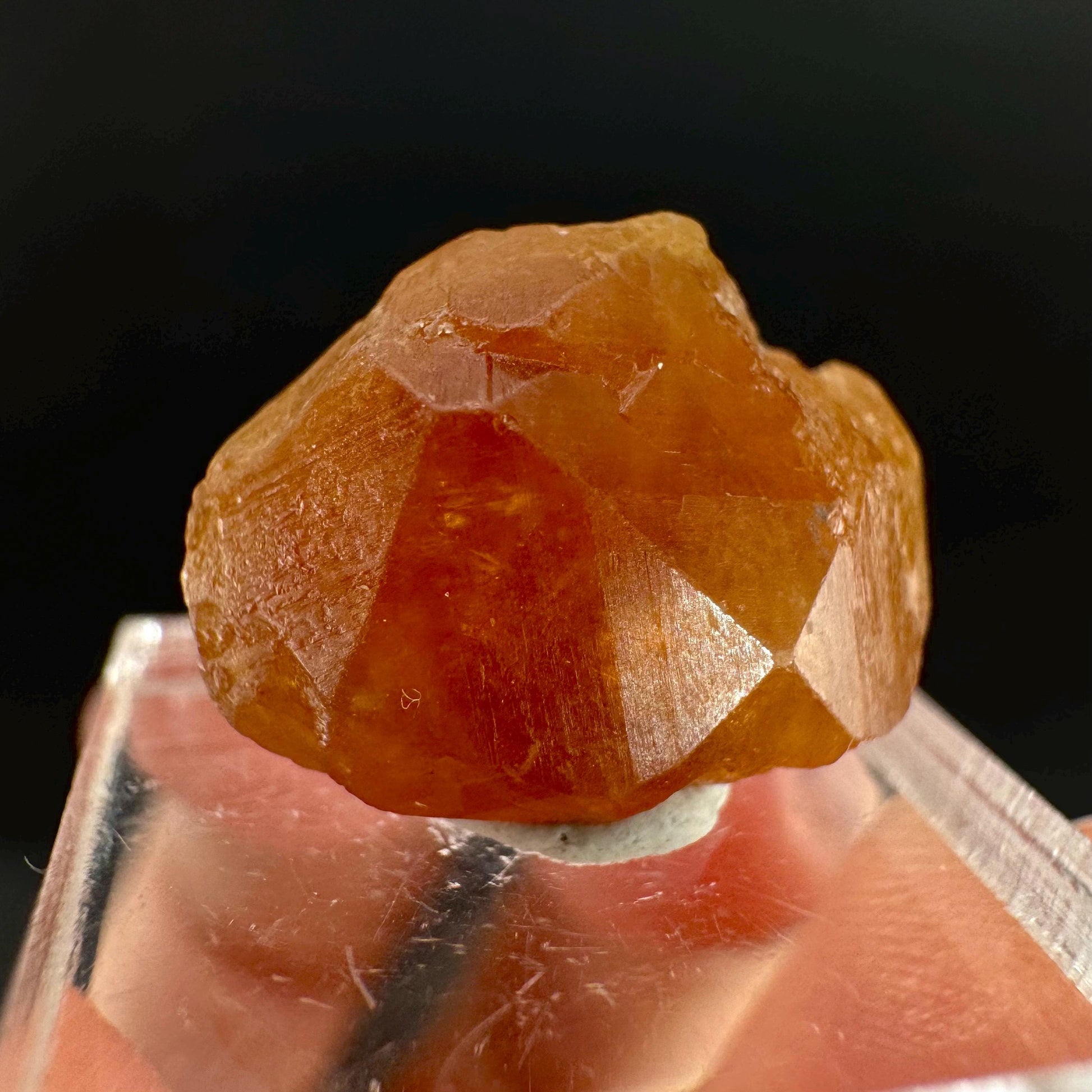 Hessonite Garnet | Orange Crystal, Mineral Specimen from Pakistan