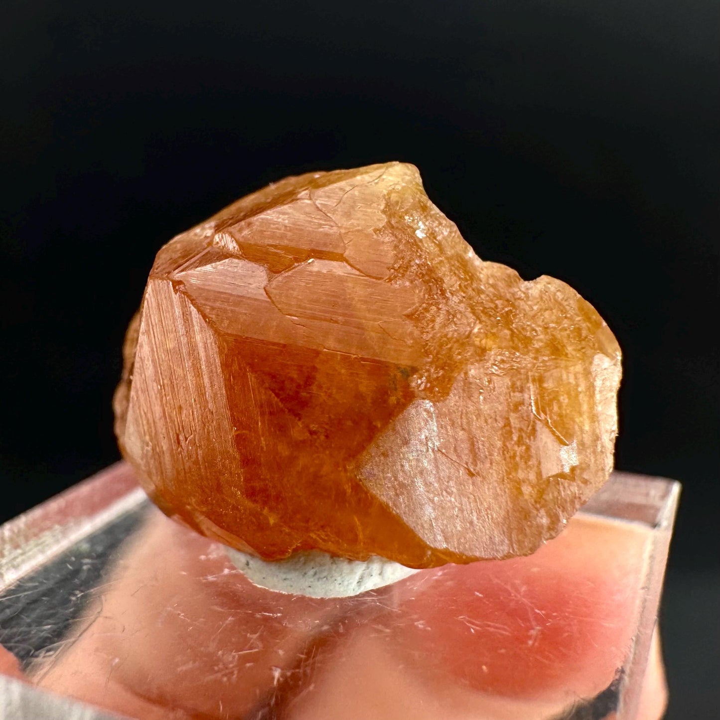 Hessonite Garnet | Orange Crystal, Mineral Specimen from Pakistan
