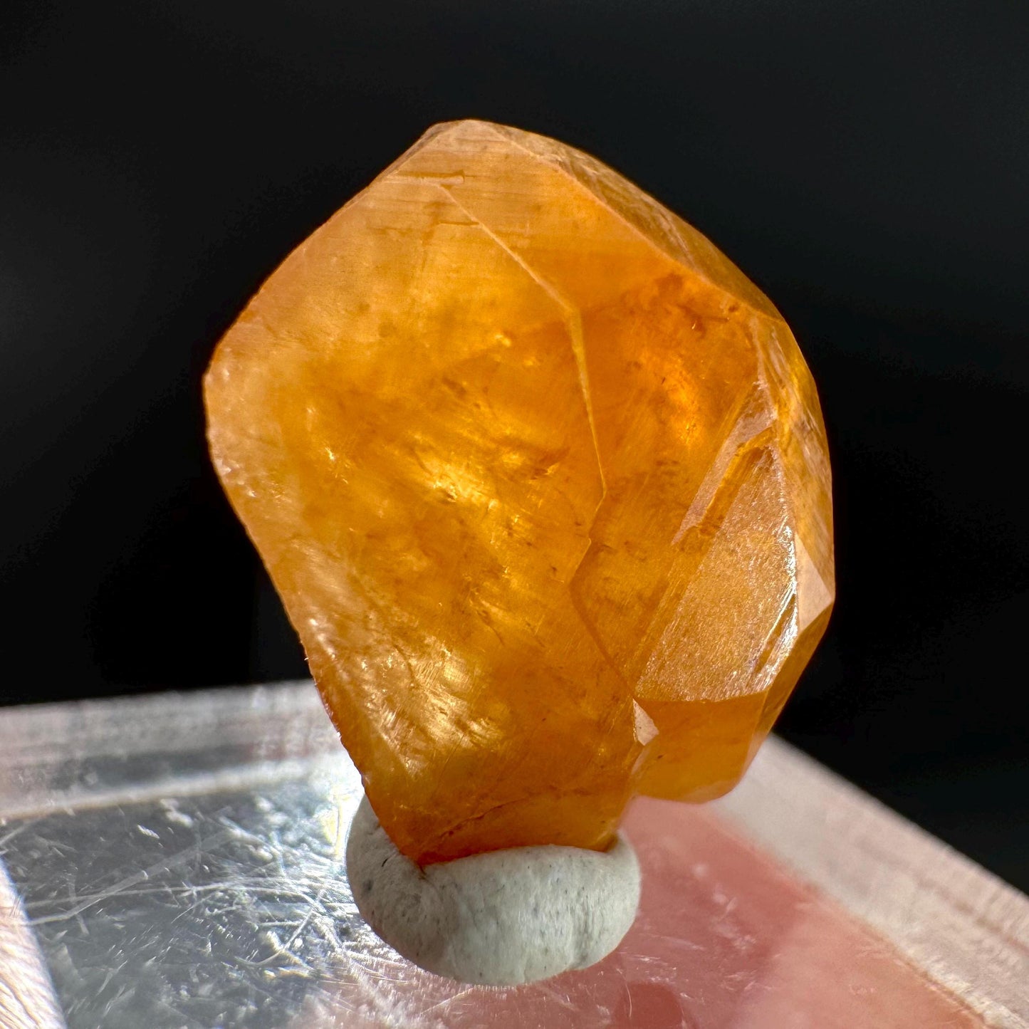 Hessonite Garnet | Orange Crystal, Mineral Specimen from Pakistan