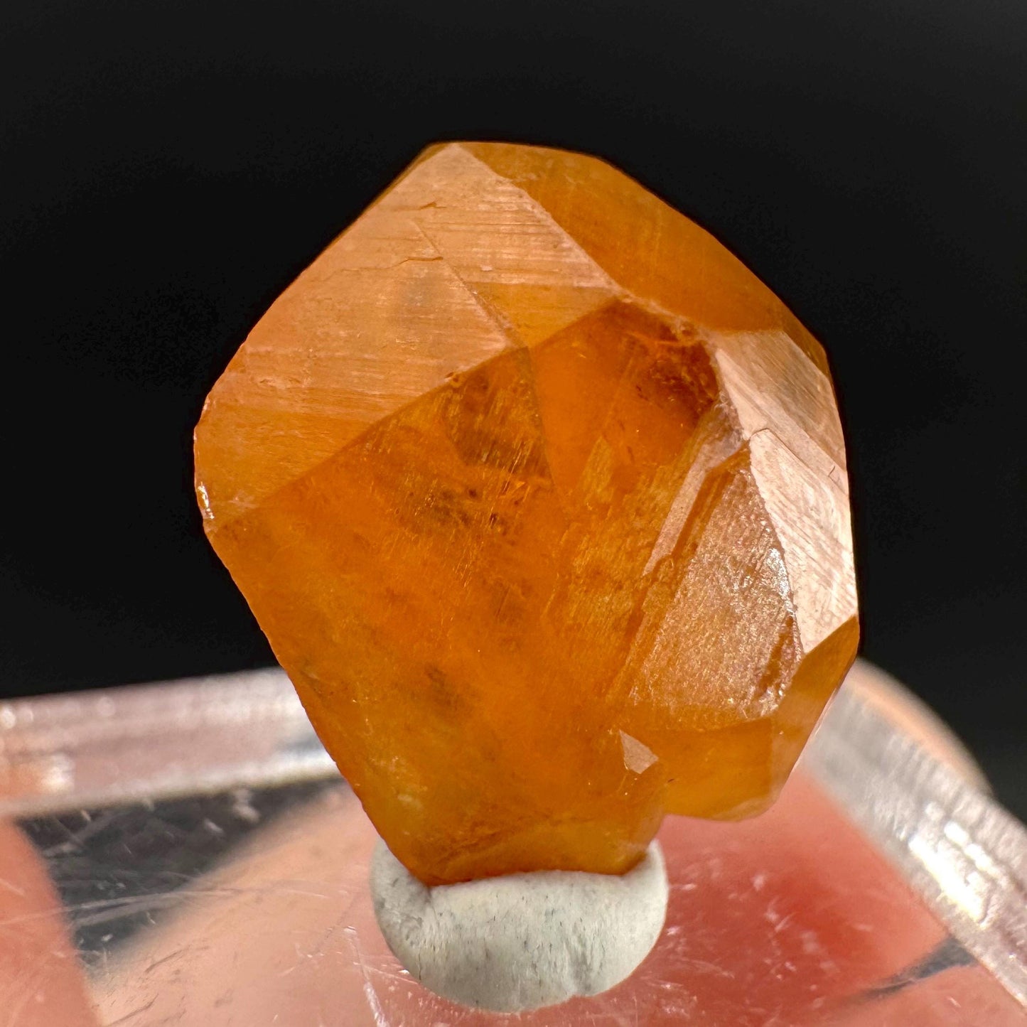 Hessonite Garnet | Orange Crystal, Mineral Specimen from Pakistan