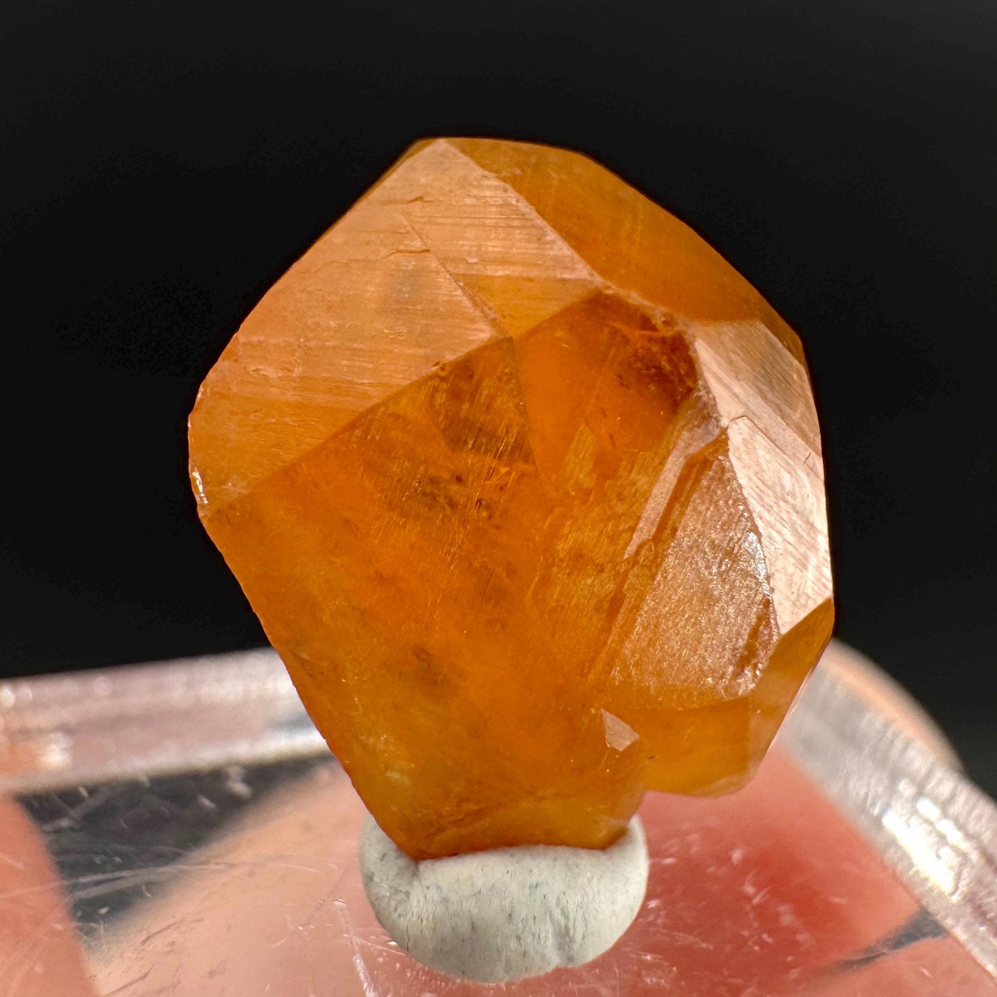 Hessonite Garnet | Orange Crystal, Mineral Specimen from Pakistan