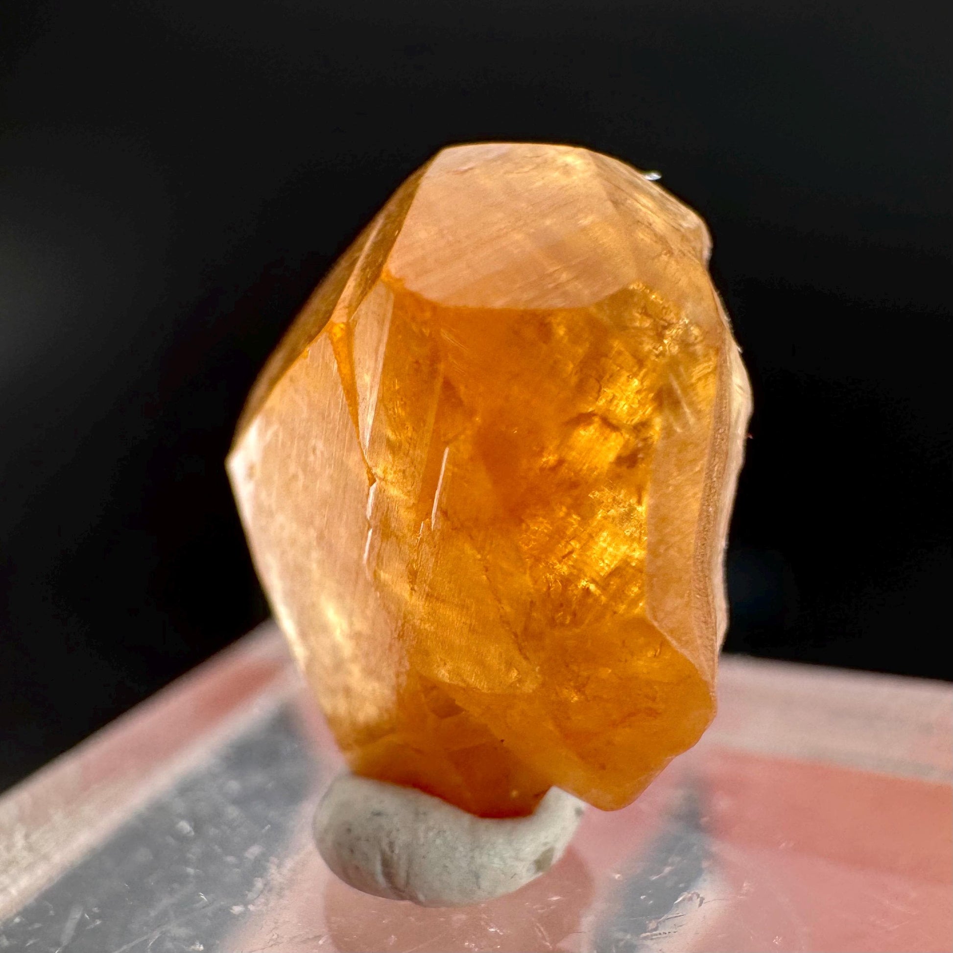 Hessonite Garnet | Orange Crystal, Mineral Specimen from Pakistan