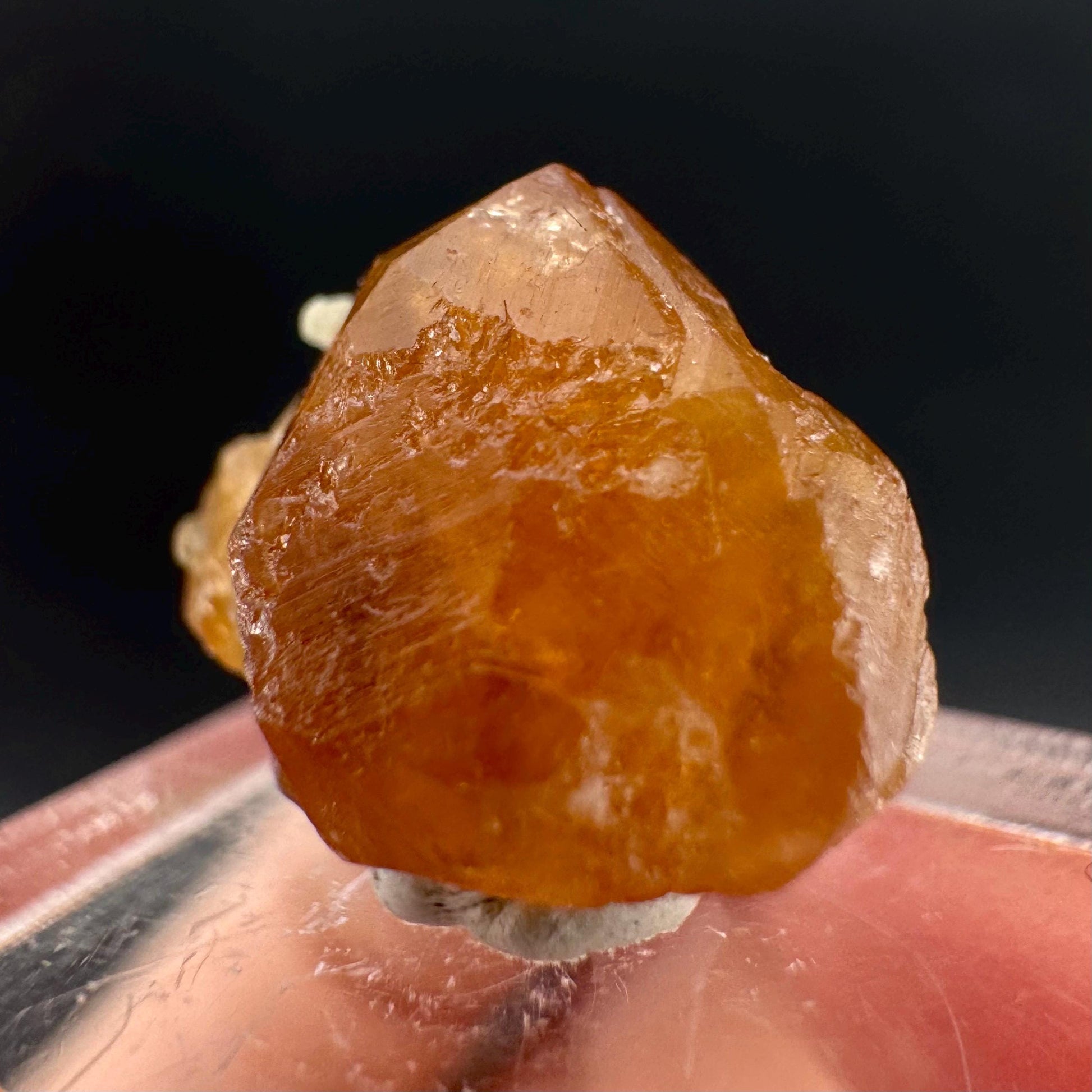Hessonite Garnet | Orange Crystal, Mineral Specimen from Pakistan