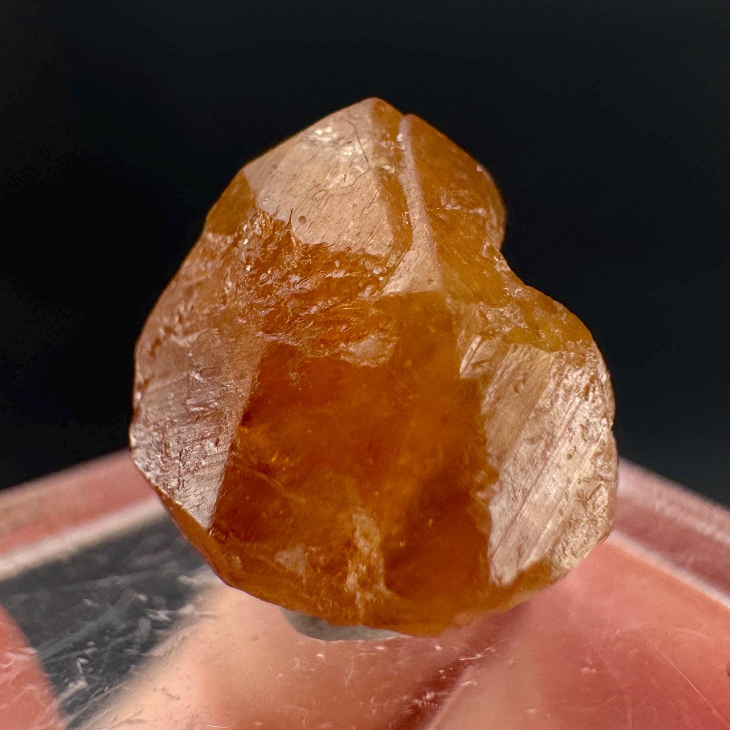 Hessonite Garnet | Orange Crystal, Mineral Specimen from Pakistan