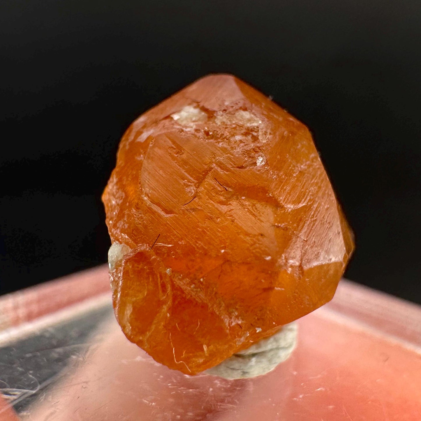 Hessonite Garnet | Orange Crystal, Mineral Specimen from Pakistan