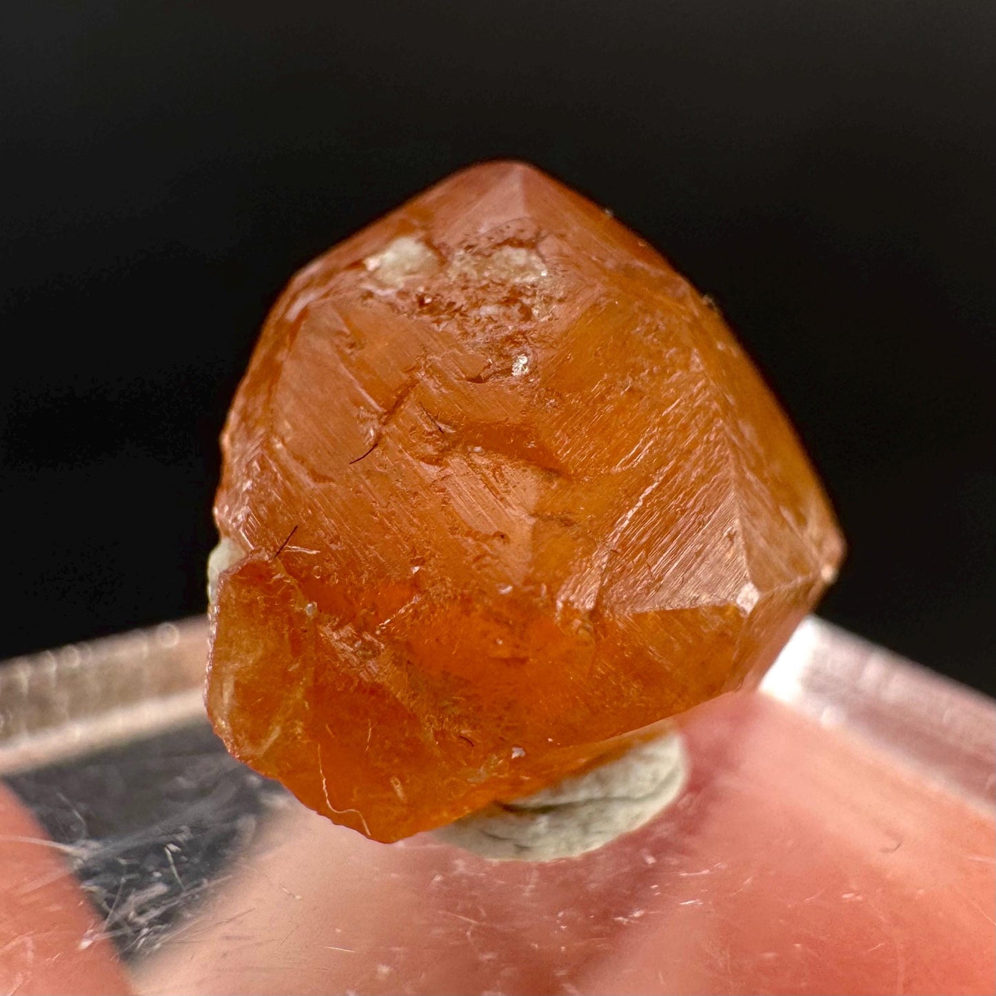 Hessonite Garnet | Orange Crystal, Mineral Specimen from Pakistan