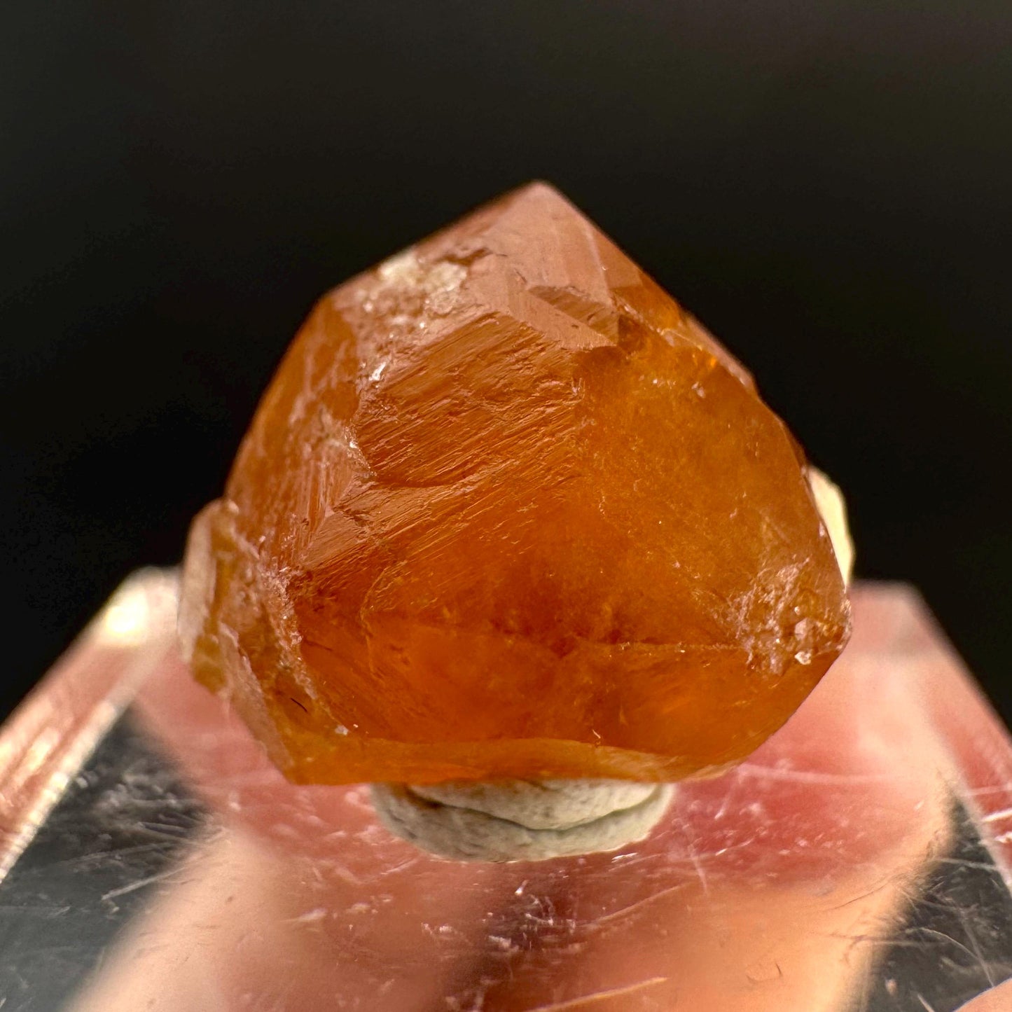 Hessonite Garnet | Orange Crystal, Mineral Specimen from Pakistan