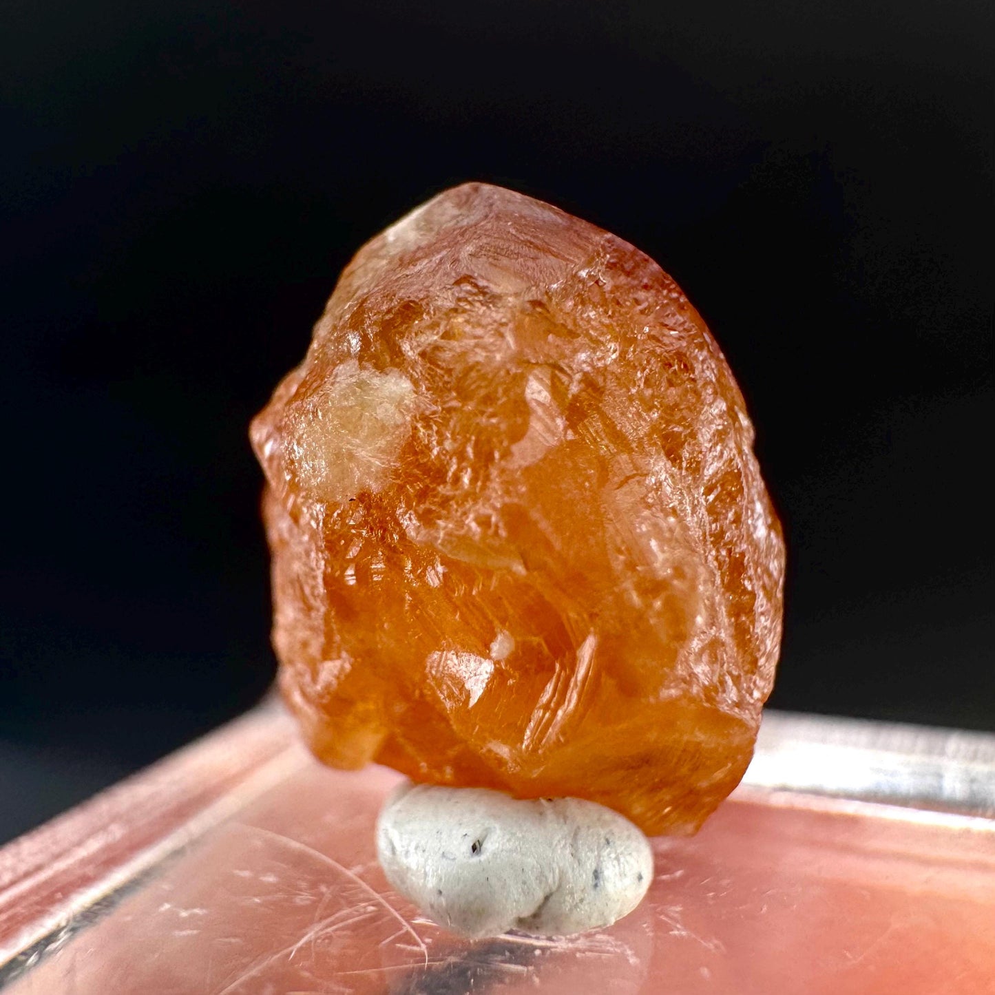 Hessonite Garnet | Orange Crystal, Mineral Specimen from Pakistan