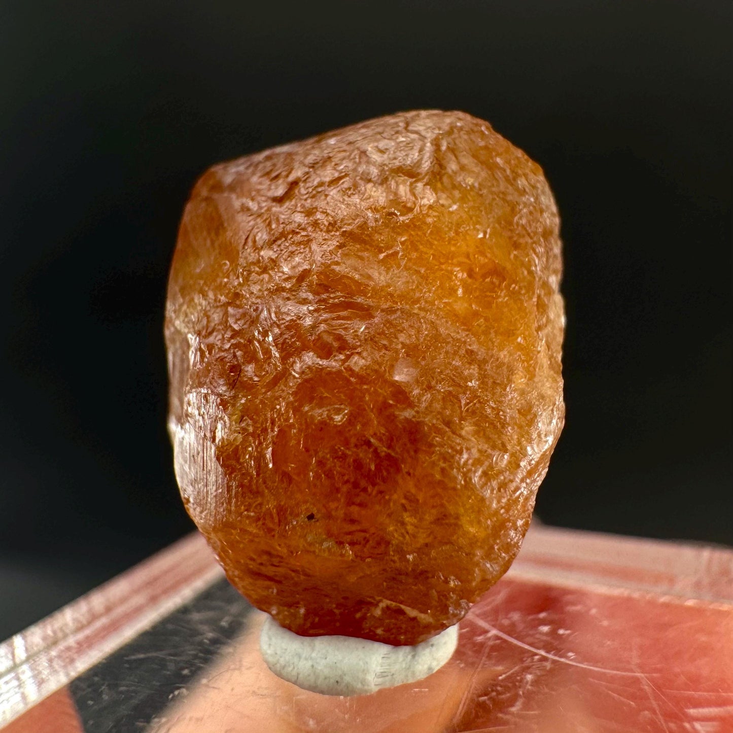 Hessonite Garnet | Orange Crystal, Mineral Specimen from Pakistan