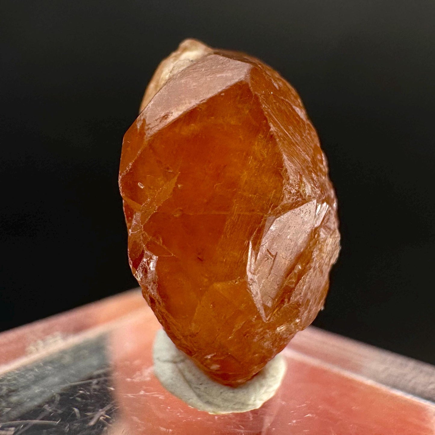 Hessonite Garnet | Orange Crystal, Mineral Specimen from Pakistan