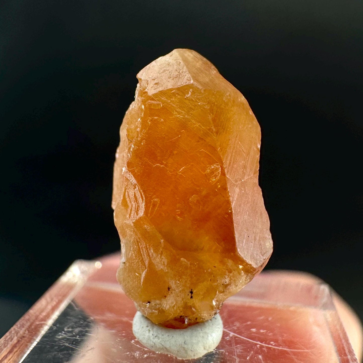 Hessonite Garnet | Orange Crystal, Mineral Specimen from Pakistan