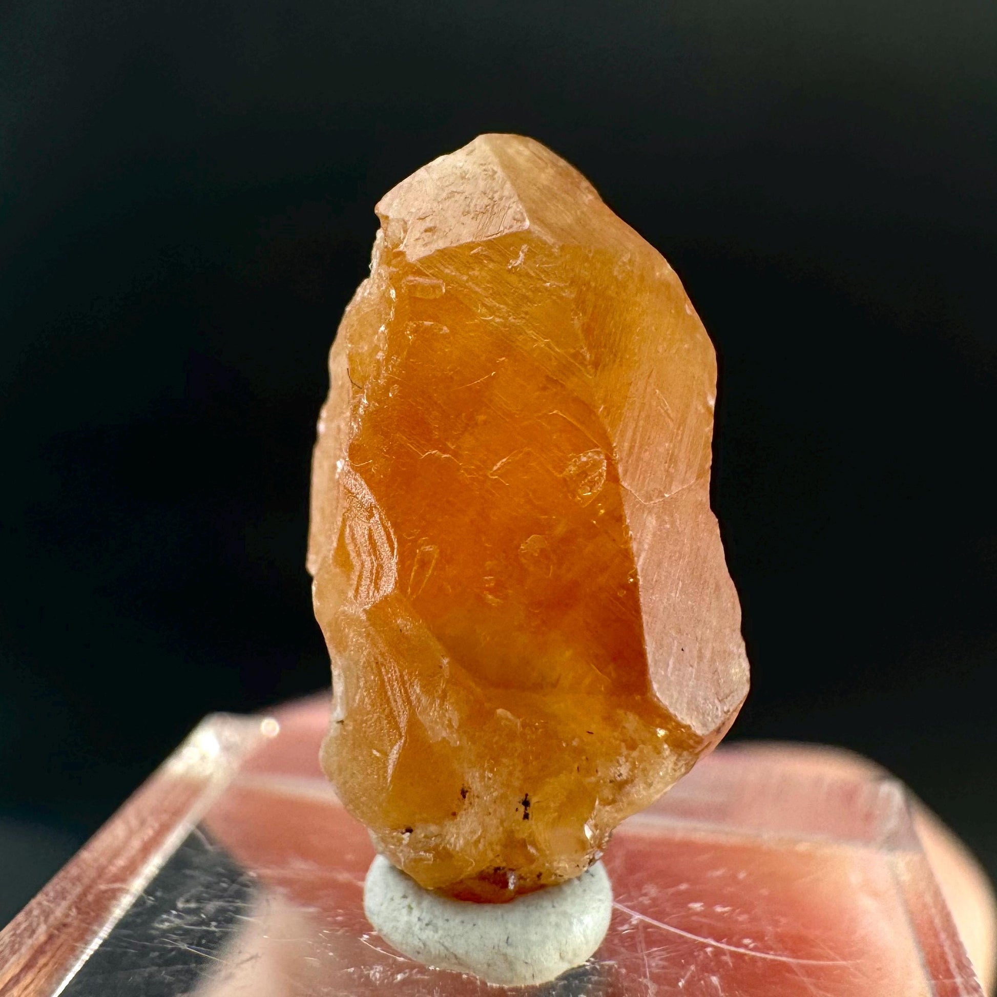 Hessonite Garnet | Orange Crystal, Mineral Specimen from Pakistan