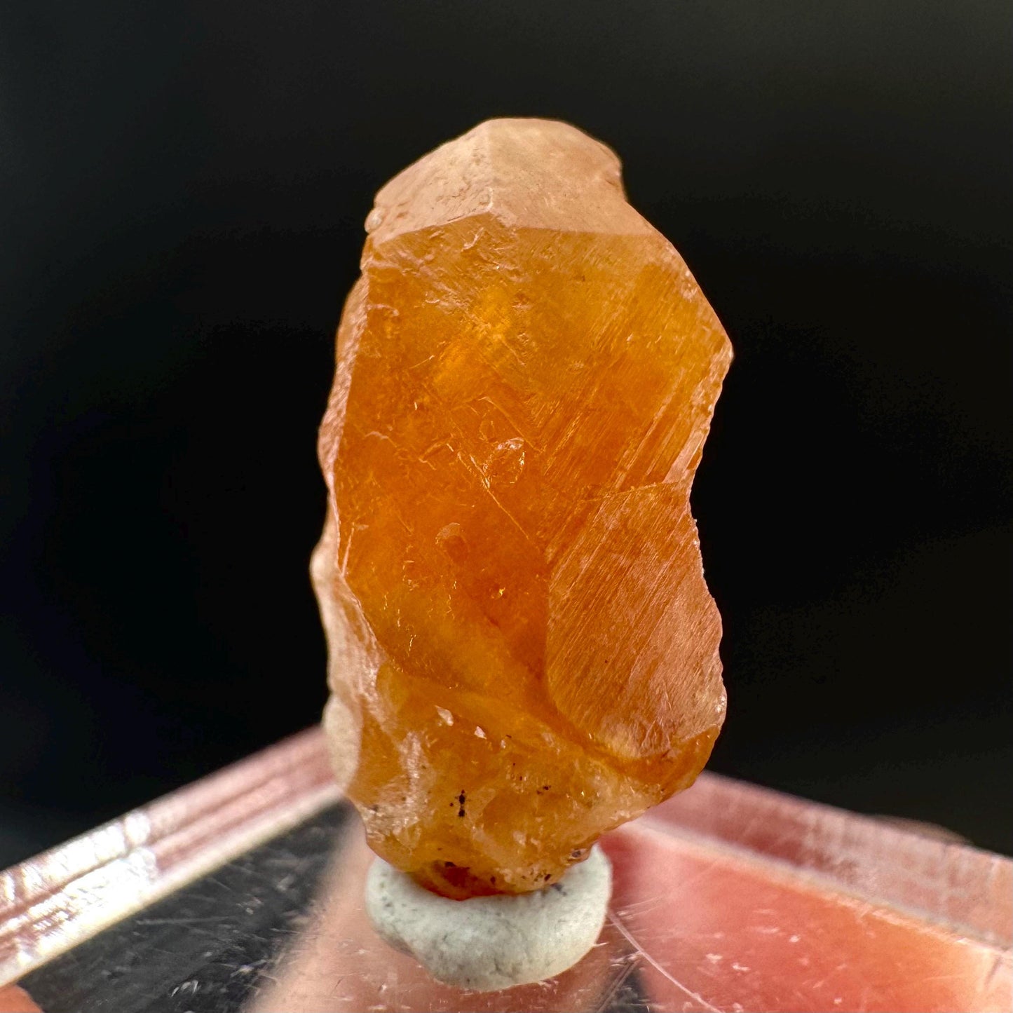 Hessonite Garnet | Orange Crystal, Mineral Specimen from Pakistan