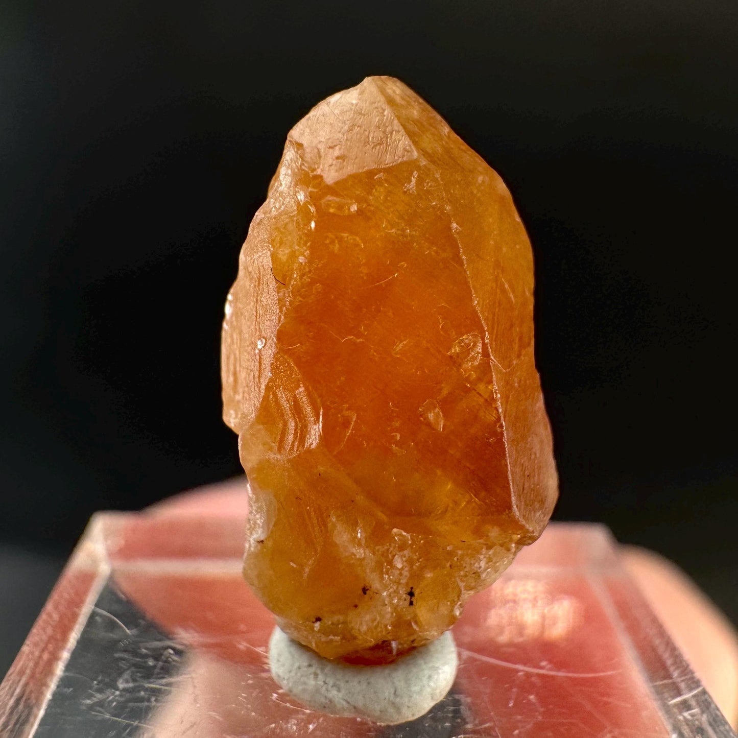 Hessonite Garnet | Orange Crystal, Mineral Specimen from Pakistan