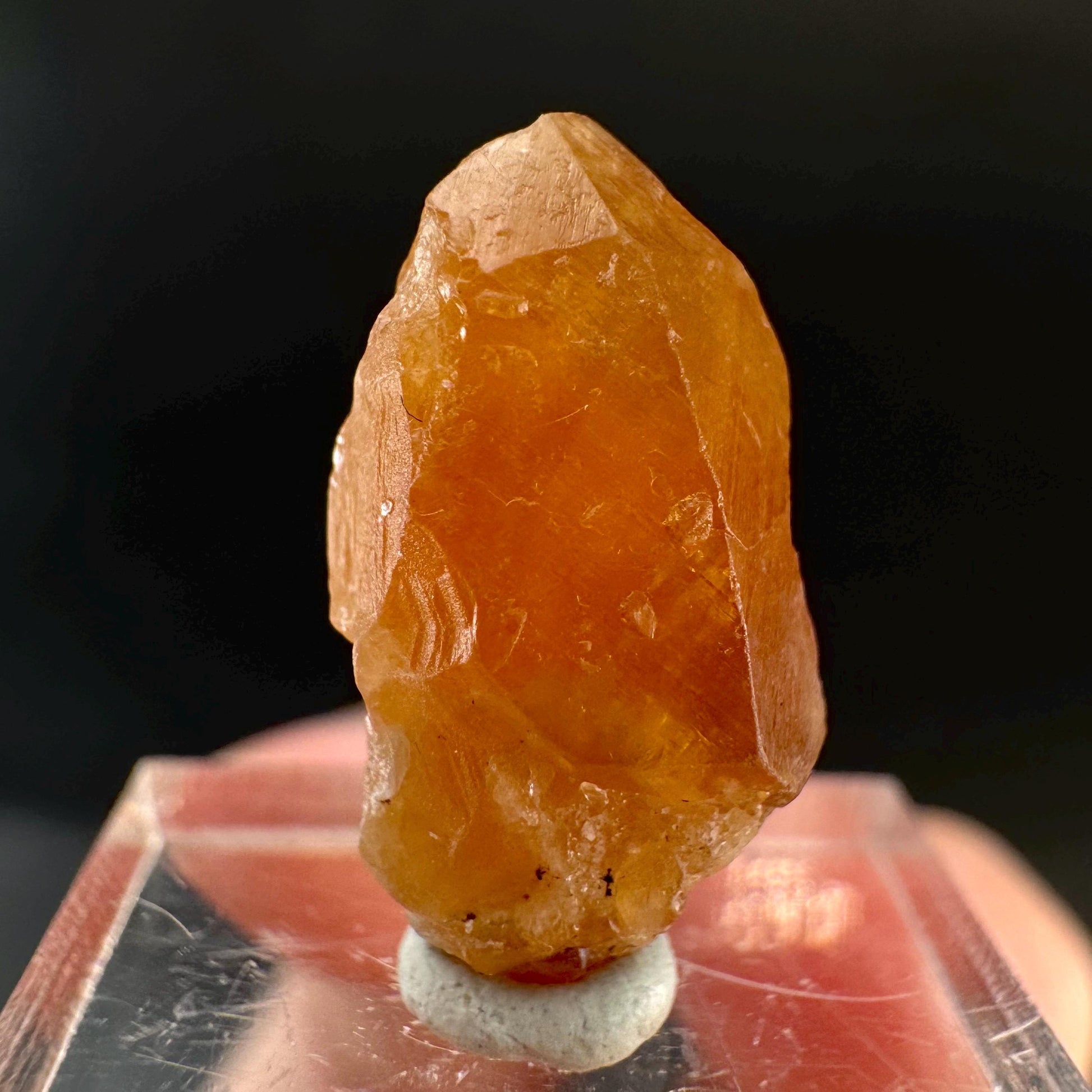Hessonite Garnet | Orange Crystal, Mineral Specimen from Pakistan
