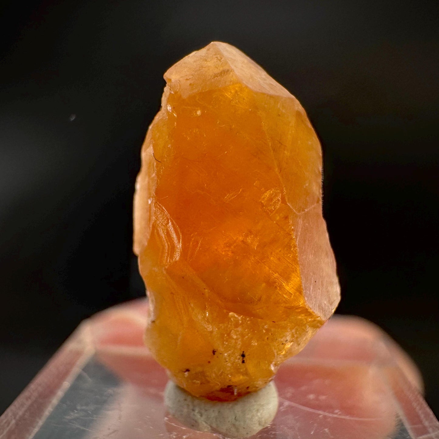 Hessonite Garnet | Orange Crystal, Mineral Specimen from Pakistan