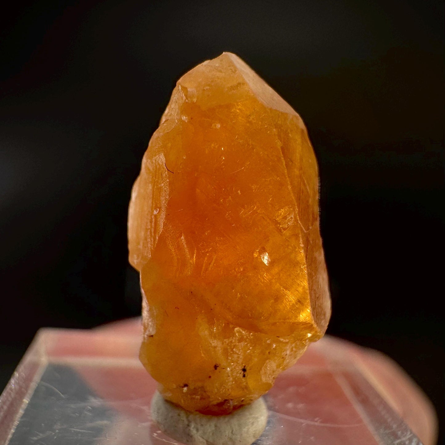 Hessonite Garnet | Orange Crystal, Mineral Specimen from Pakistan