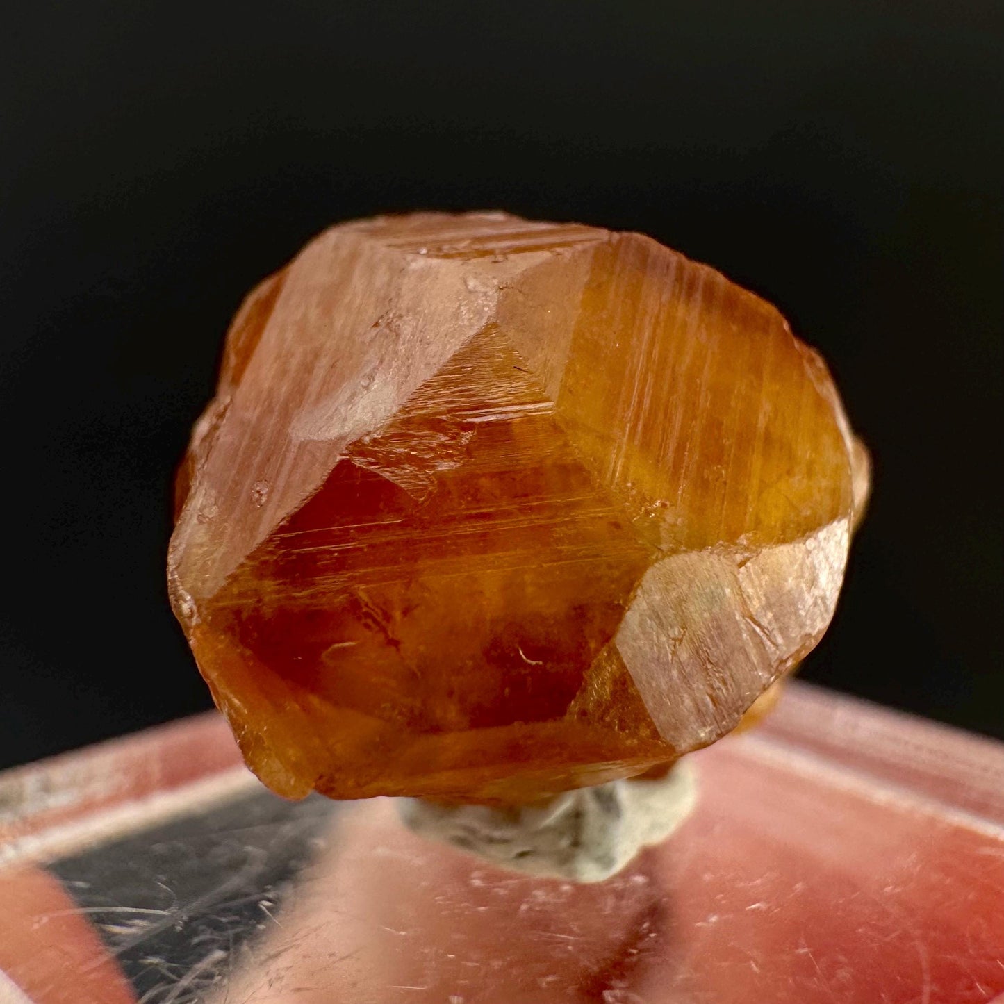 Hessonite Garnet | Orange Crystal, Mineral Specimen from Pakistan