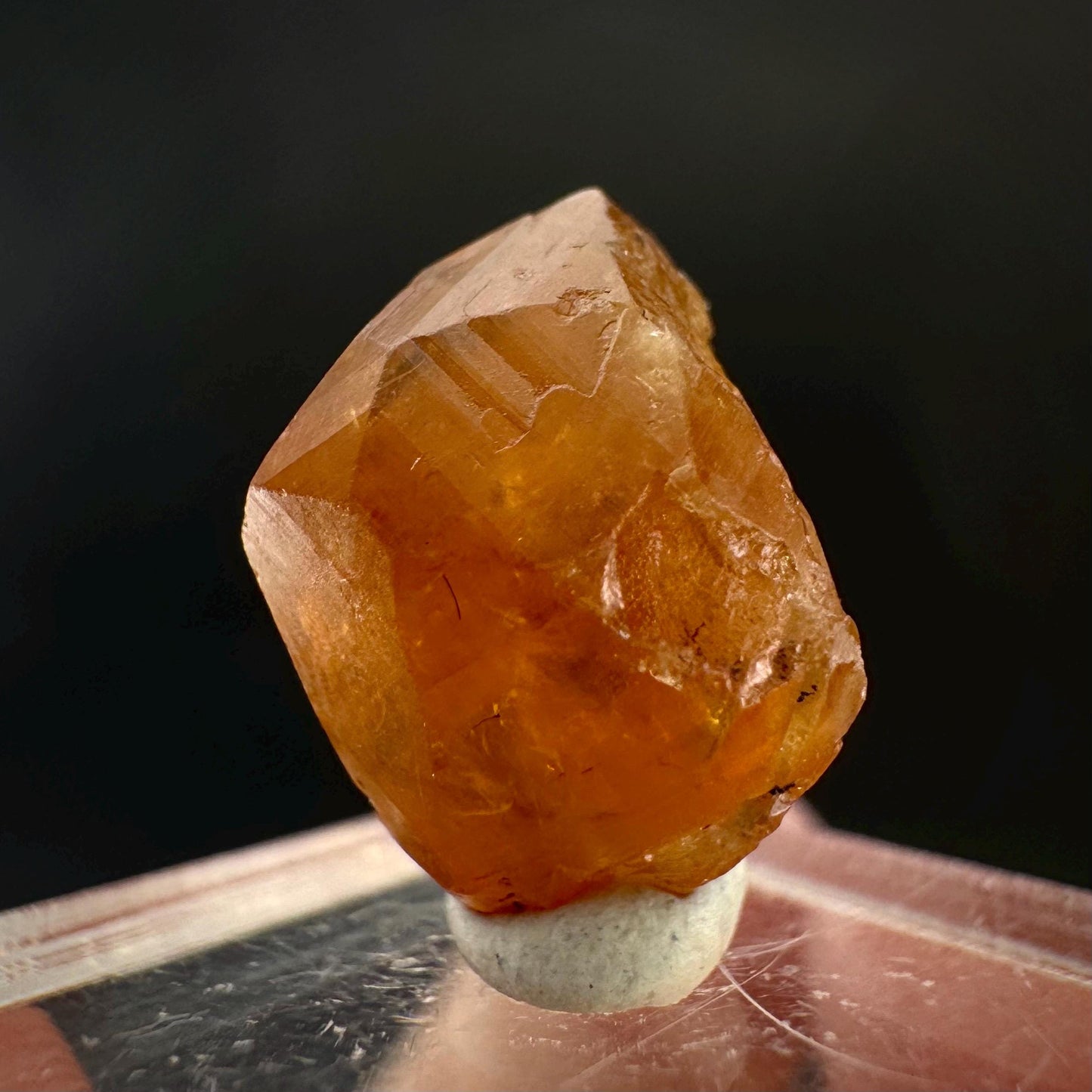 Hessonite Garnet | Orange Crystal, Mineral Specimen from Pakistan