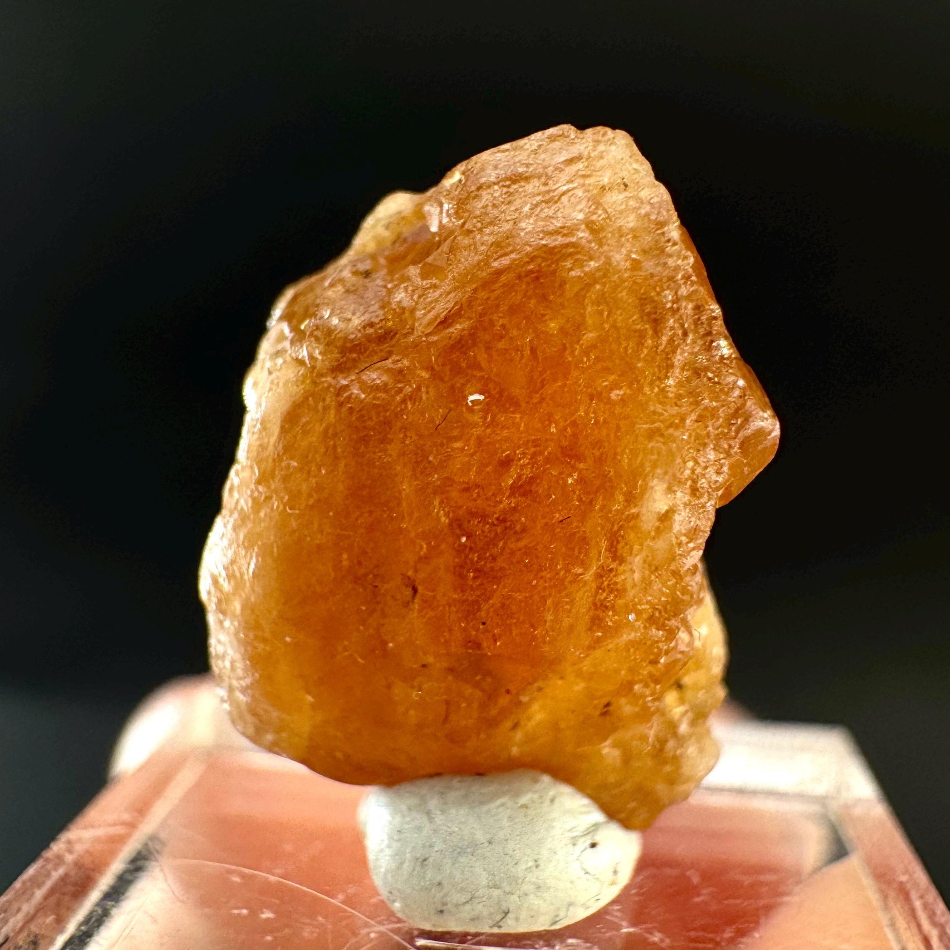 Hessonite Garnet | Orange Crystal, Mineral Specimen from Pakistan