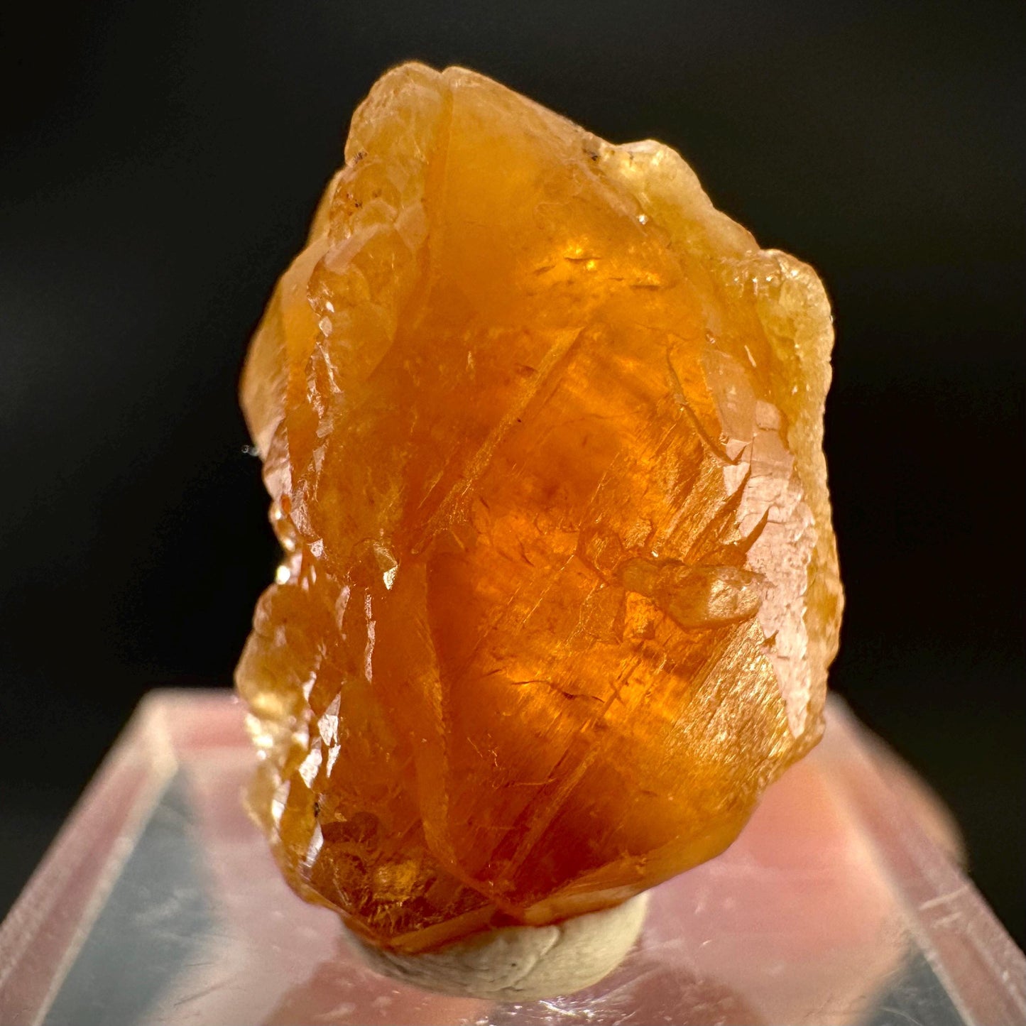 Hessonite Garnet | Orange Crystal, Mineral Specimen from Pakistan