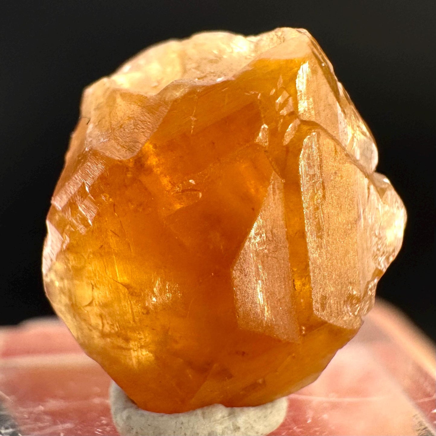 Hessonite Garnet | Orange Crystal, Mineral Specimen from Pakistan