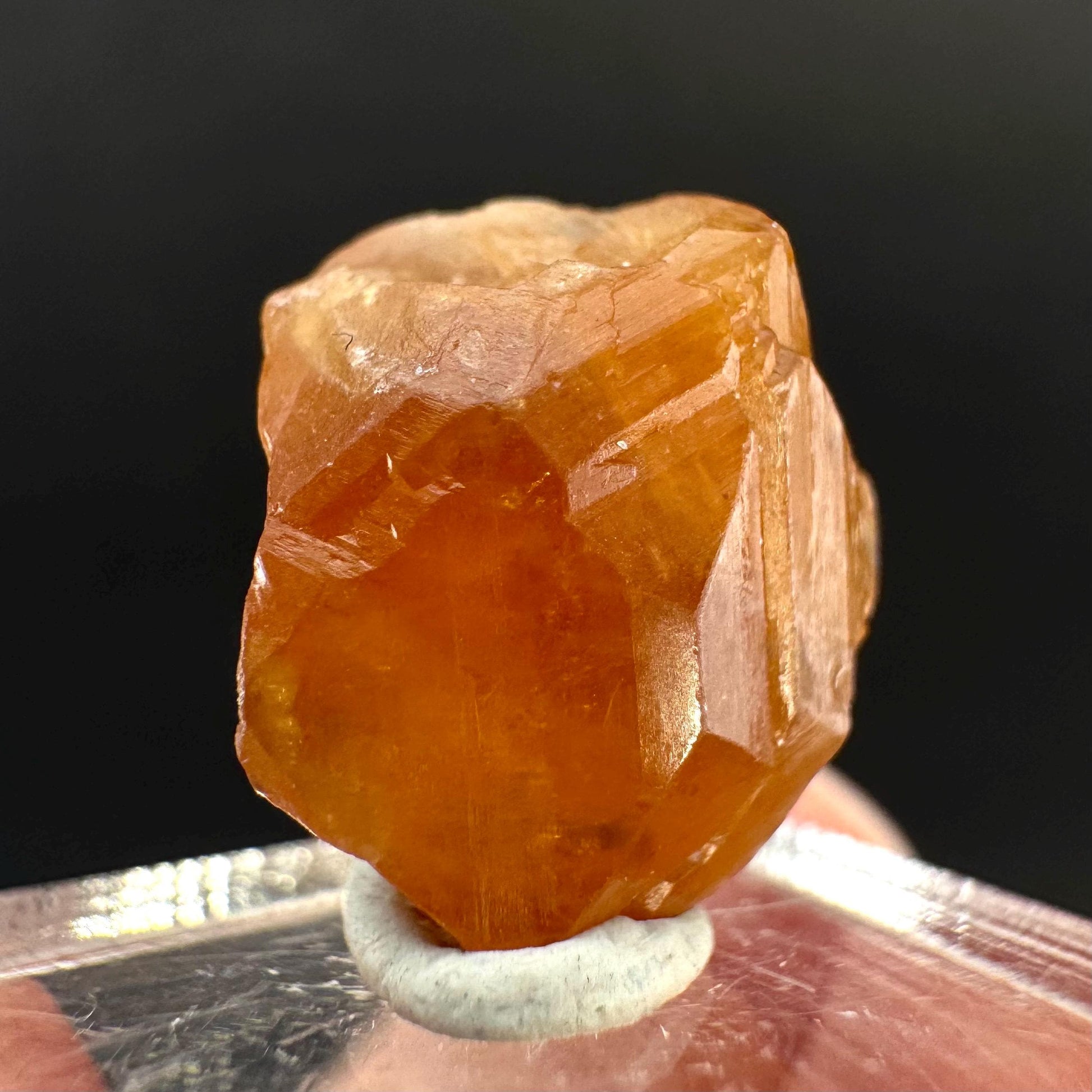 Hessonite Garnet | Orange Crystal, Mineral Specimen from Pakistan