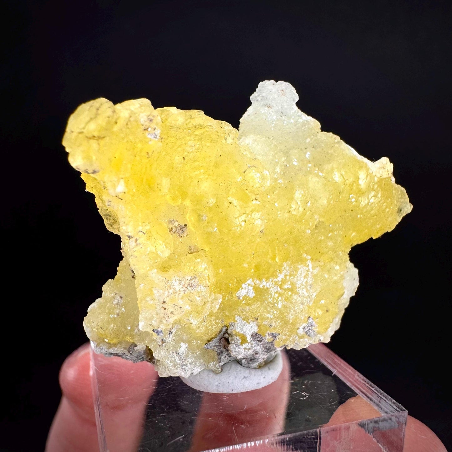 Brucite | Yellow Crystal, Lustrous Mineral Specimen From Pakistan