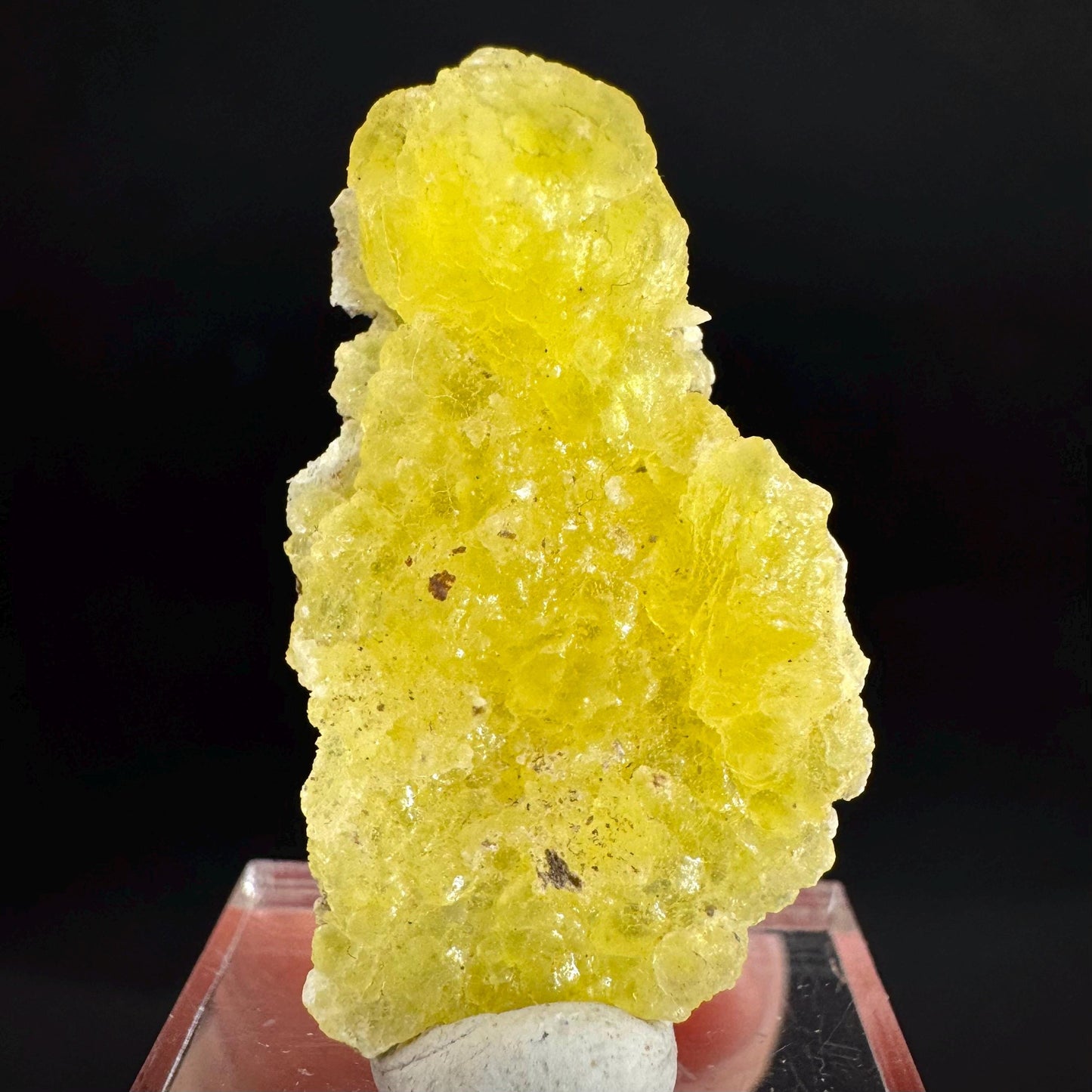 Brucite | Yellow Crystal, Lustrous Mineral Specimen From Pakistan