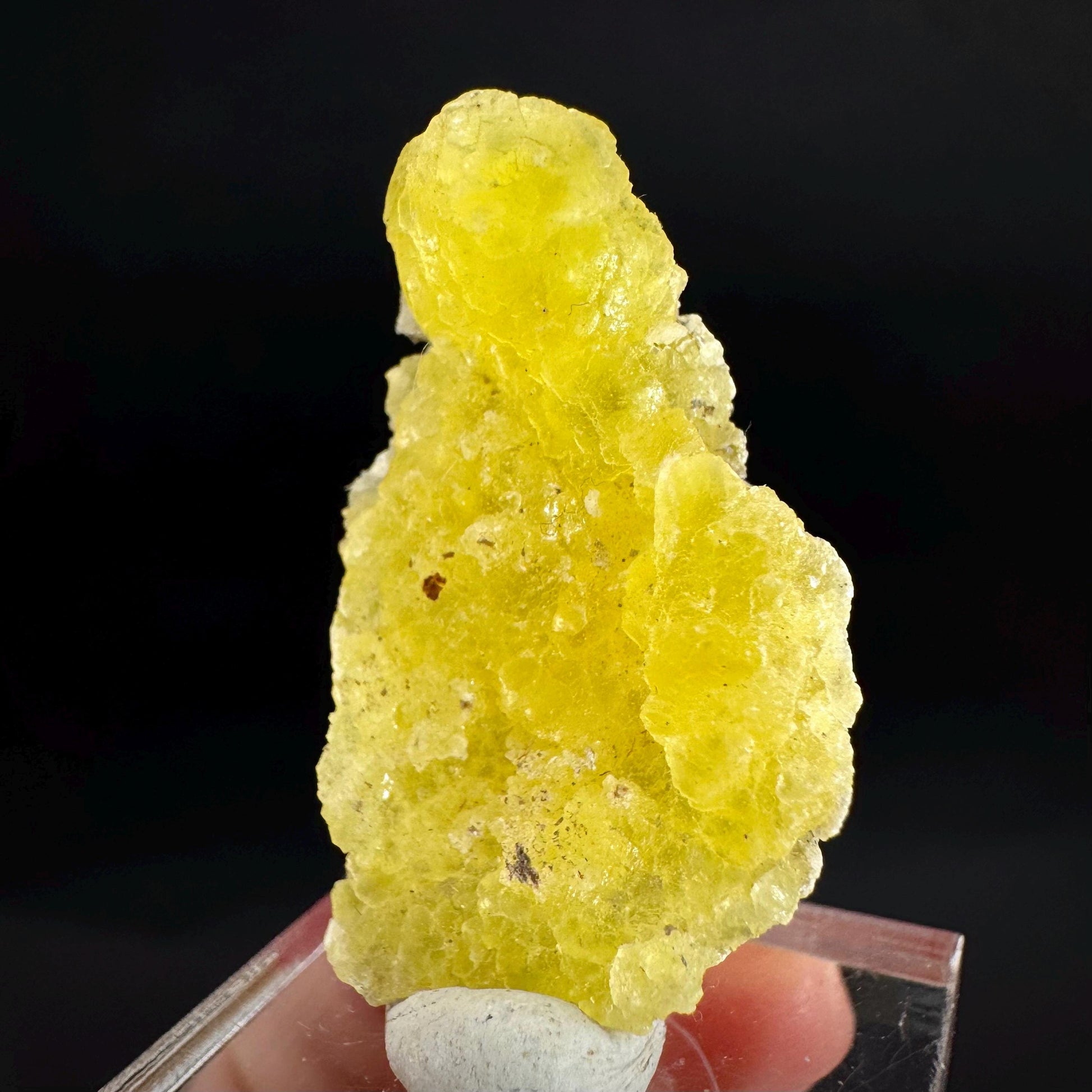 Brucite | Yellow Crystal, Lustrous Mineral Specimen From Pakistan