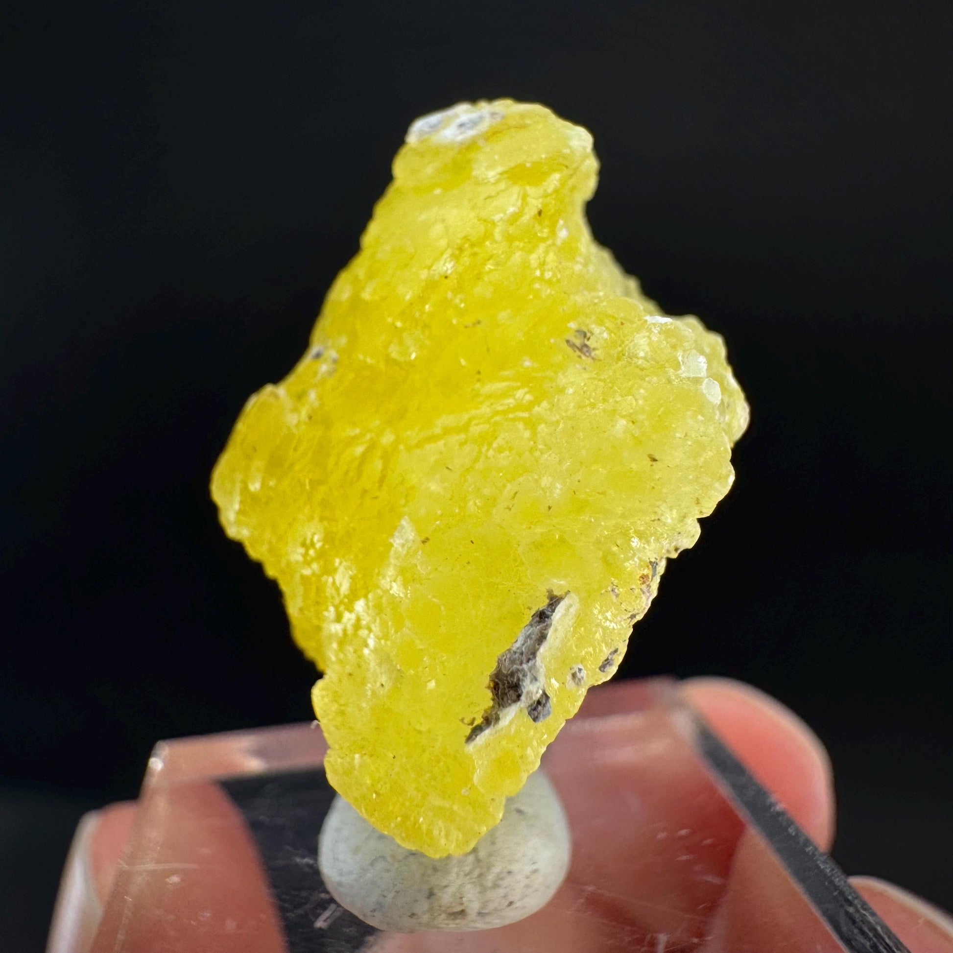 Brucite | Yellow Crystal, Lustrous Mineral Specimen From Pakistan