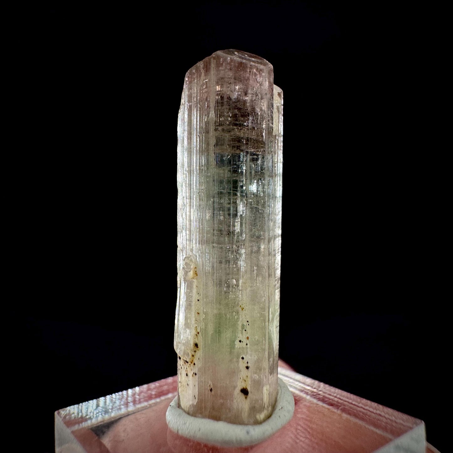 Watermelon Tourmaline | Green & Pink Elbaite Crystal, mineral specimen from Paprok