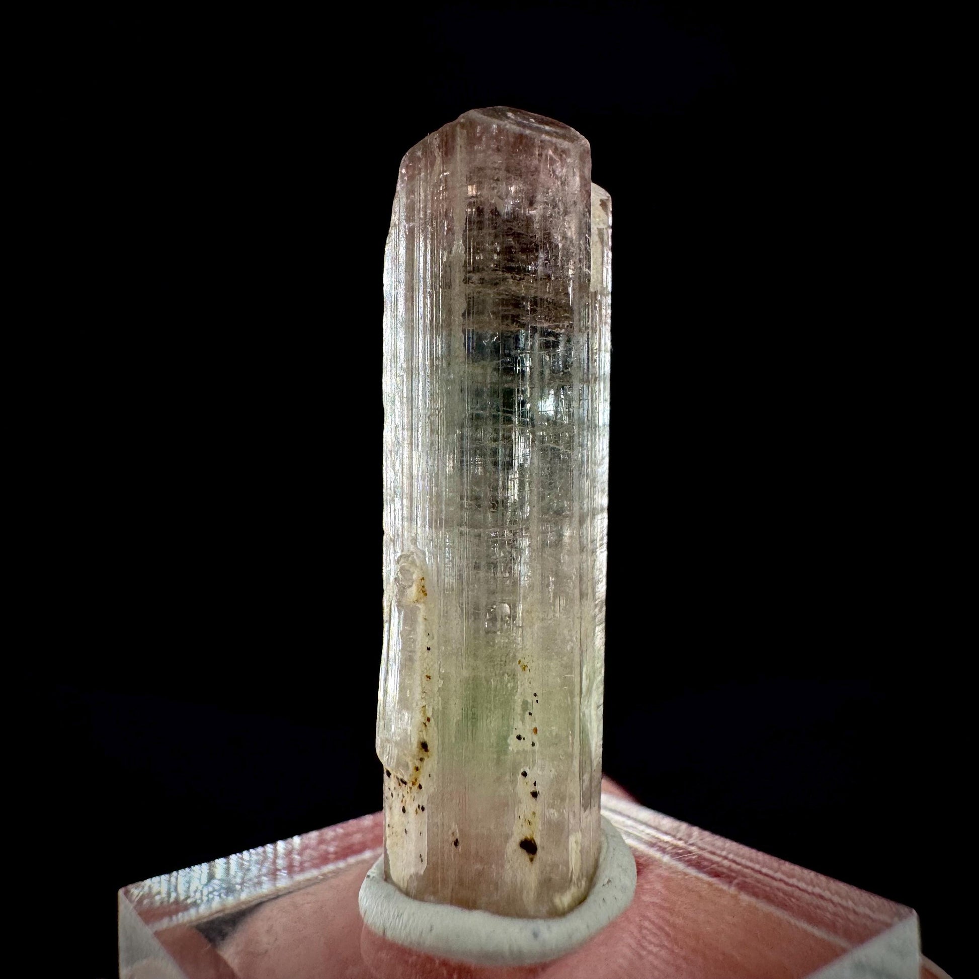 Watermelon Tourmaline | Green & Pink Elbaite Crystal, mineral specimen from Paprok