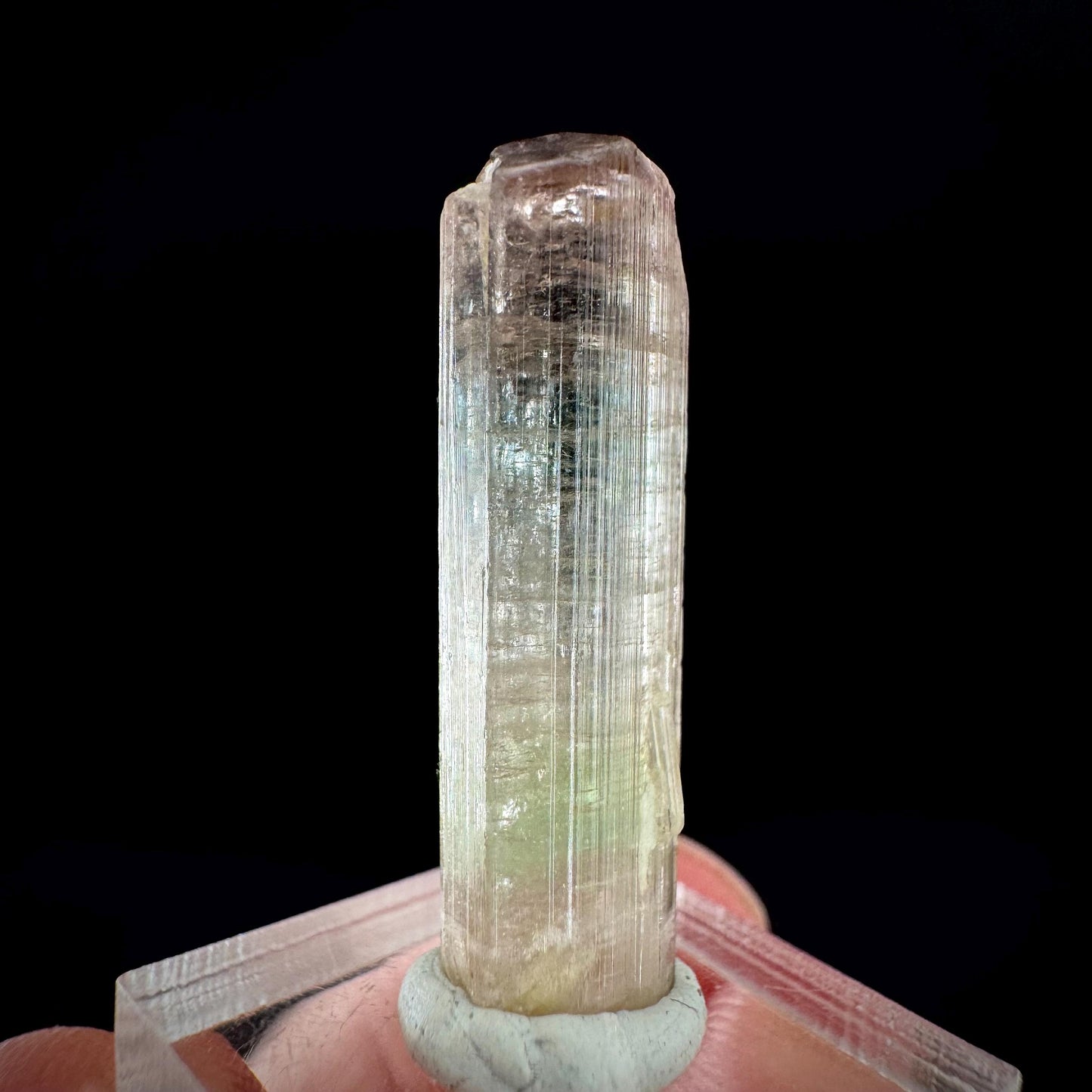 Watermelon Tourmaline | Green & Pink Elbaite Crystal, mineral specimen from Paprok