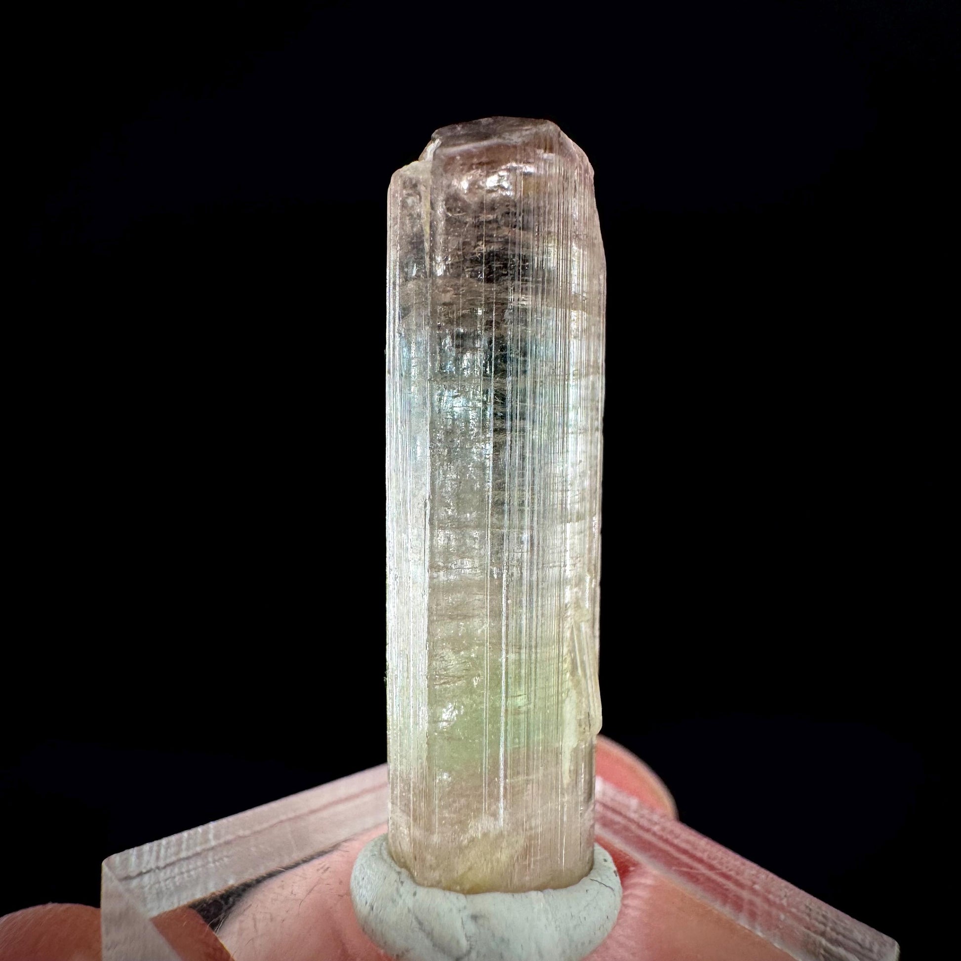 Watermelon Tourmaline | Green & Pink Elbaite Crystal, mineral specimen from Paprok