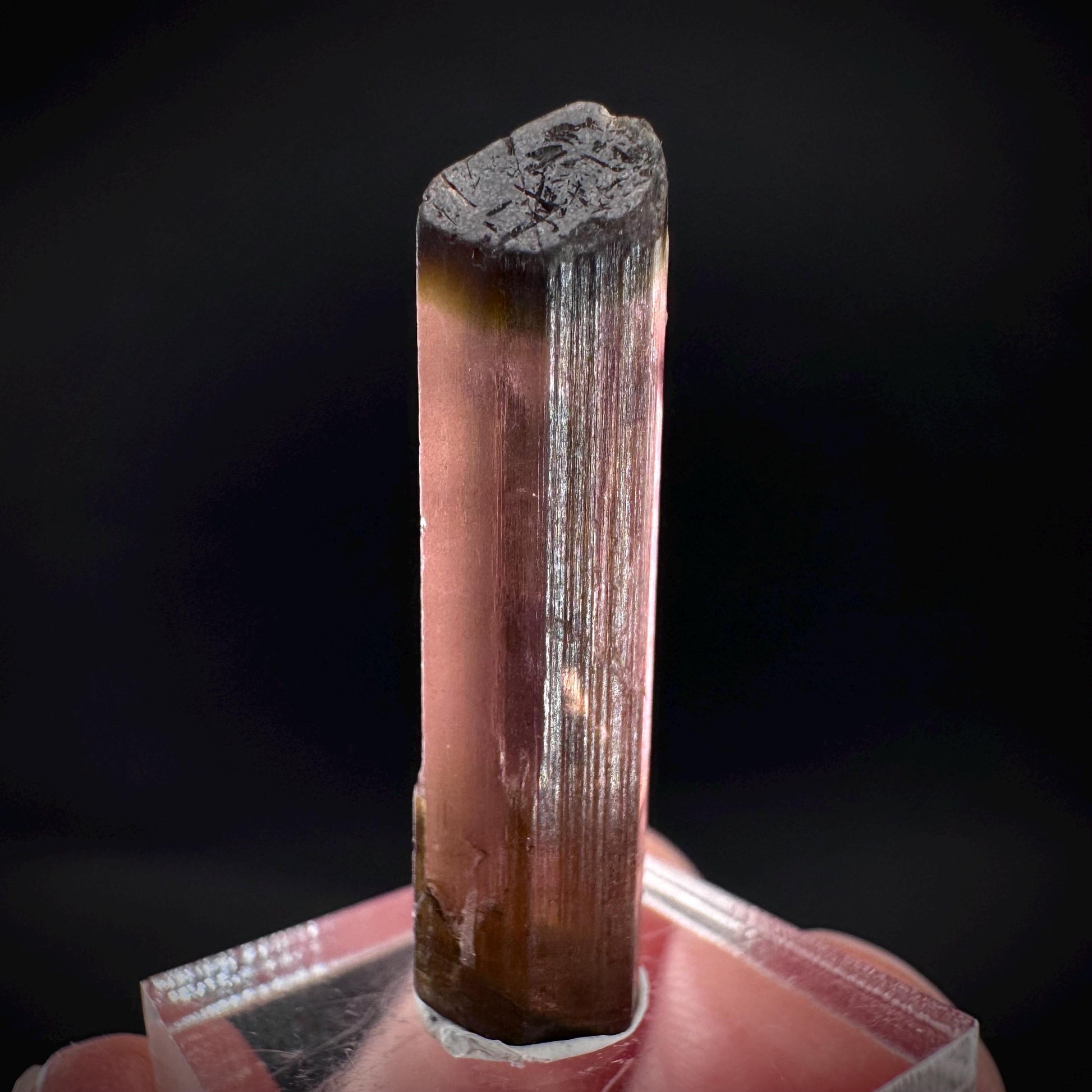 Elbaite Tourmaline | Pink & Green Crystal, mineral specimen from Paprok