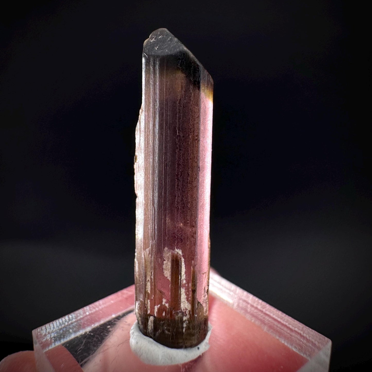 Elbaite Tourmaline | Pink & Green Crystal, mineral specimen from Paprok