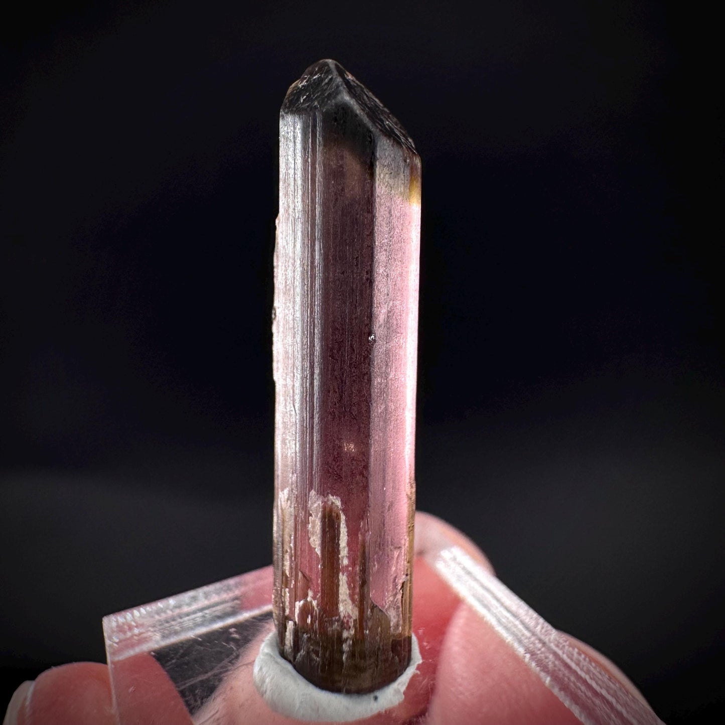 Elbaite Tourmaline | Pink & Green Crystal, mineral specimen from Paprok